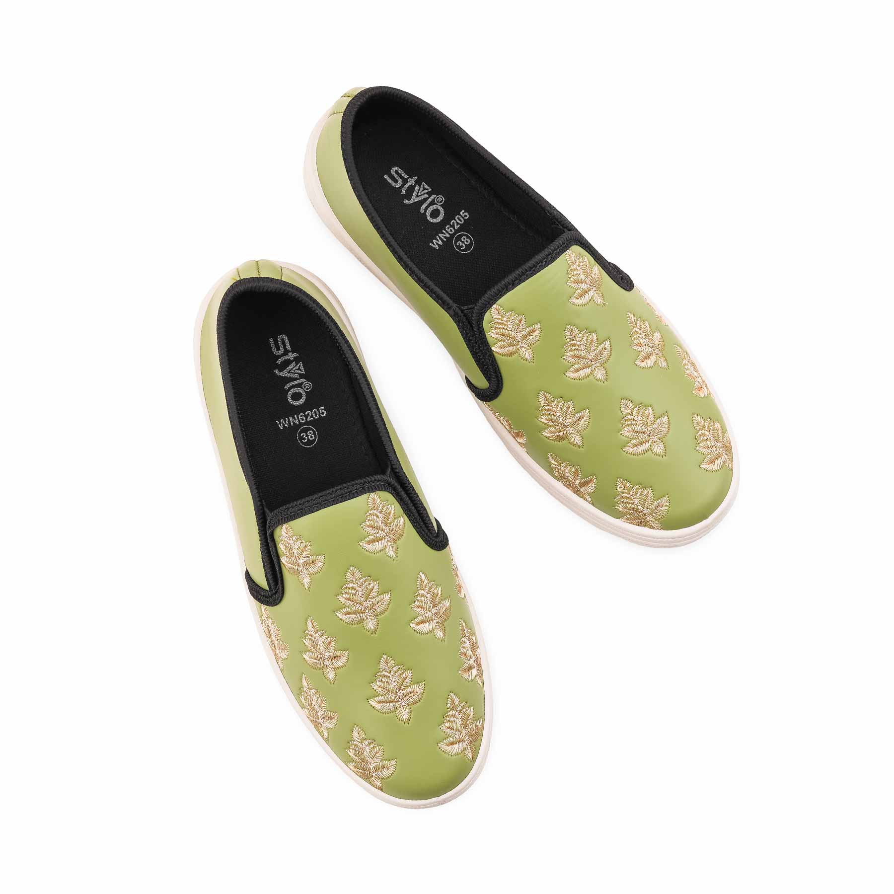 Mehndi Sneaker For Ladies WN6205 - Image 12