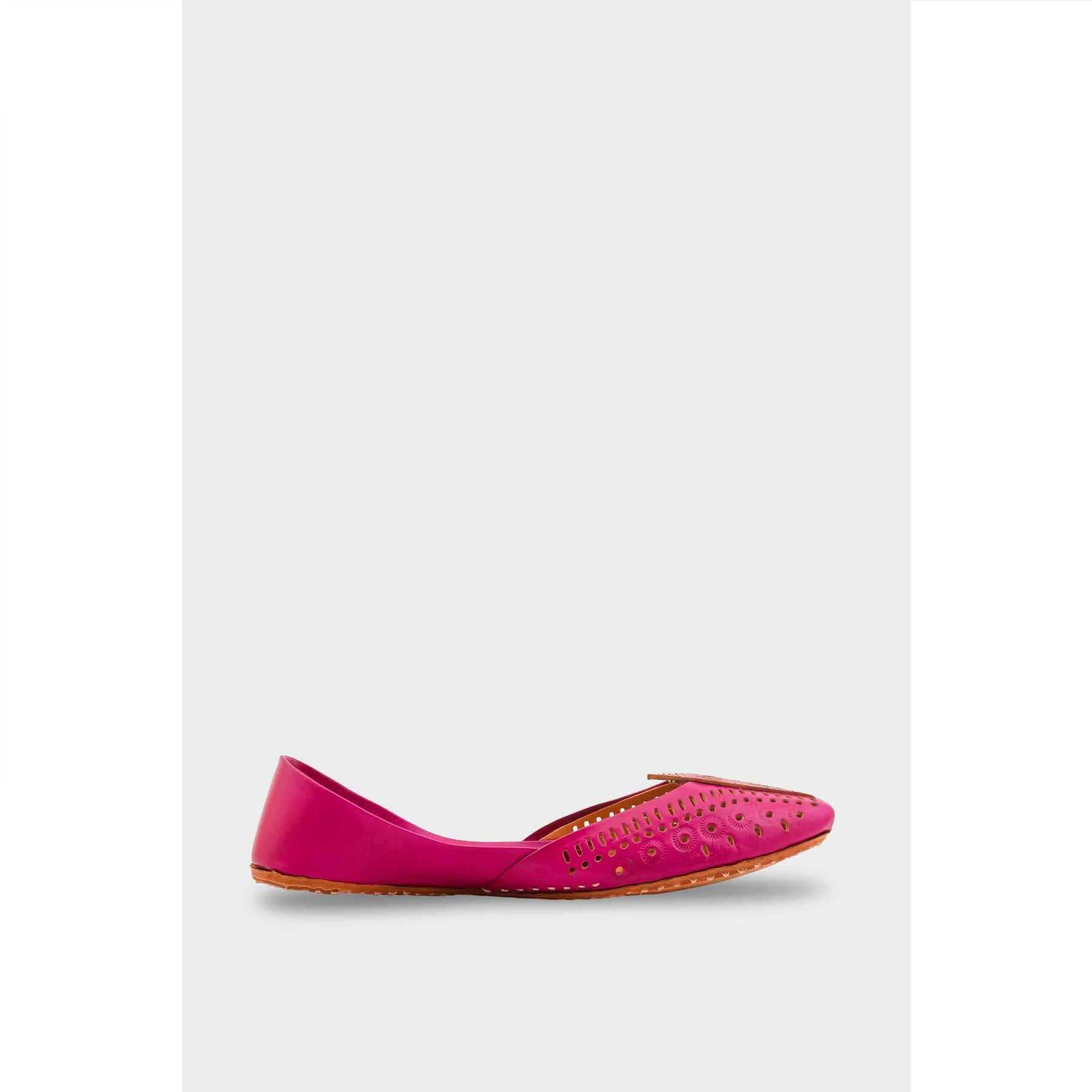 Mejunda Leather Khussa For Women EC8710 - Image 3
