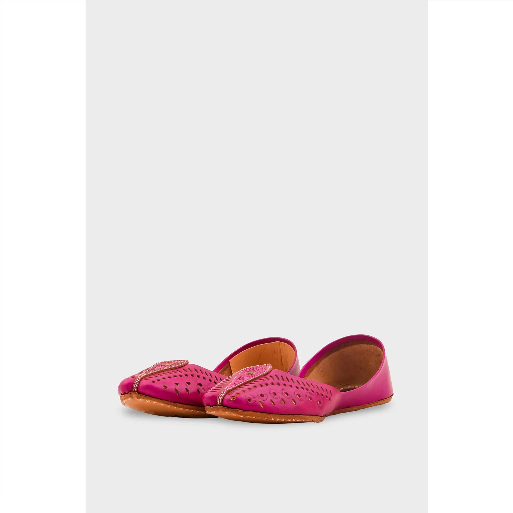 Mejunda Leather Khussa For Women EC8710 - Image 4