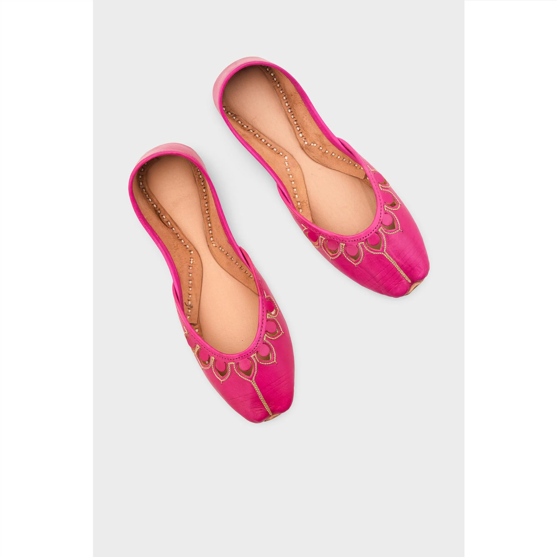 Mejunda Leather Khussa For Women EC8711 - Image 5