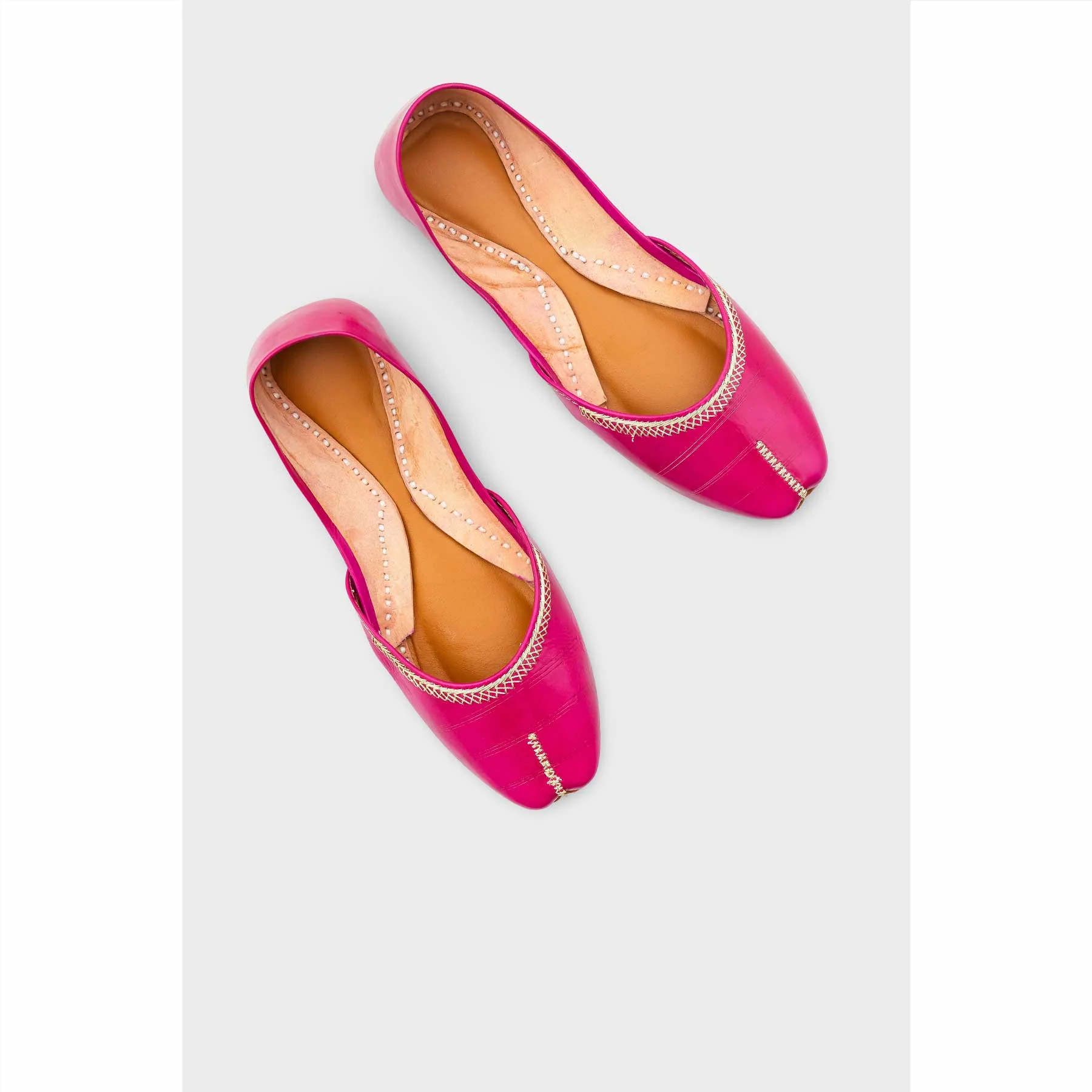 Mejunda Leather Khussa For Women EC8712 - Image 5
