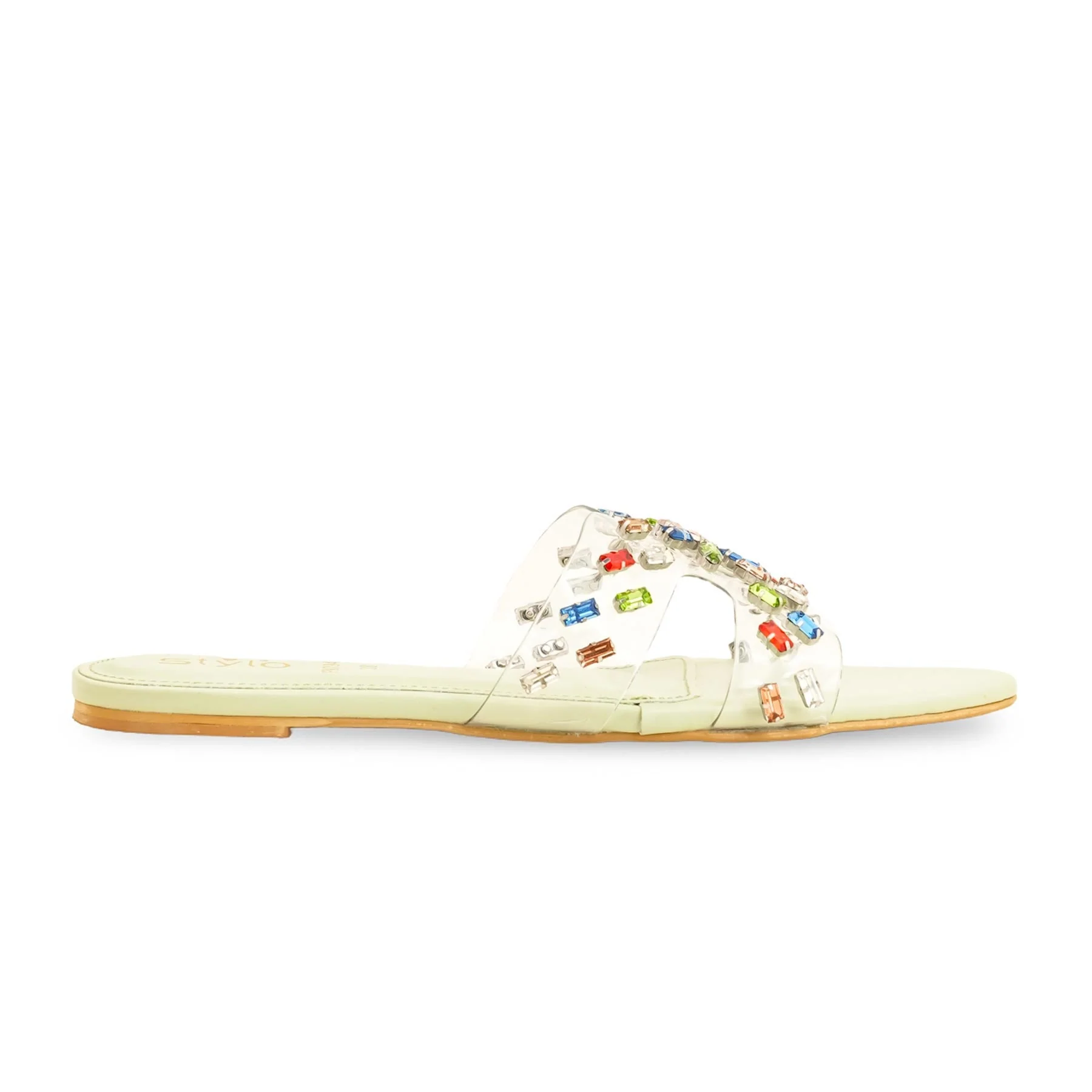 Multy Fancy Slipper For Ladies FN7943 - Image 2