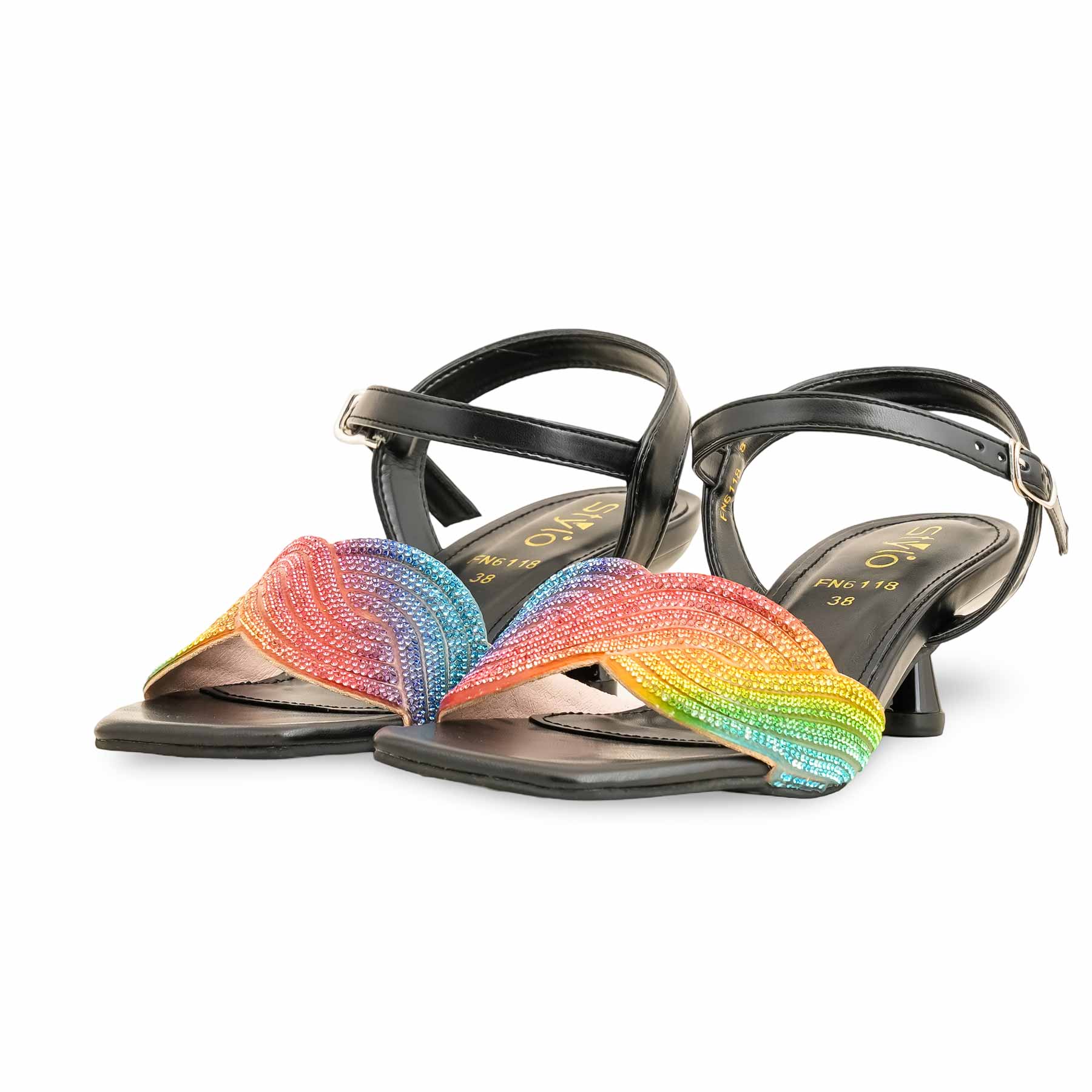 Multy Fancy Women Sandal FN6118 - Image 3