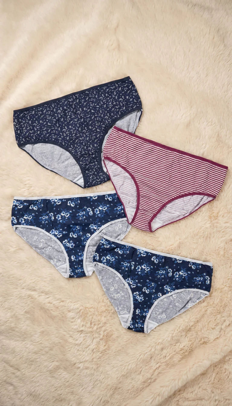 Multy Pack Of Four Panties For Women LP0015 - Image 2