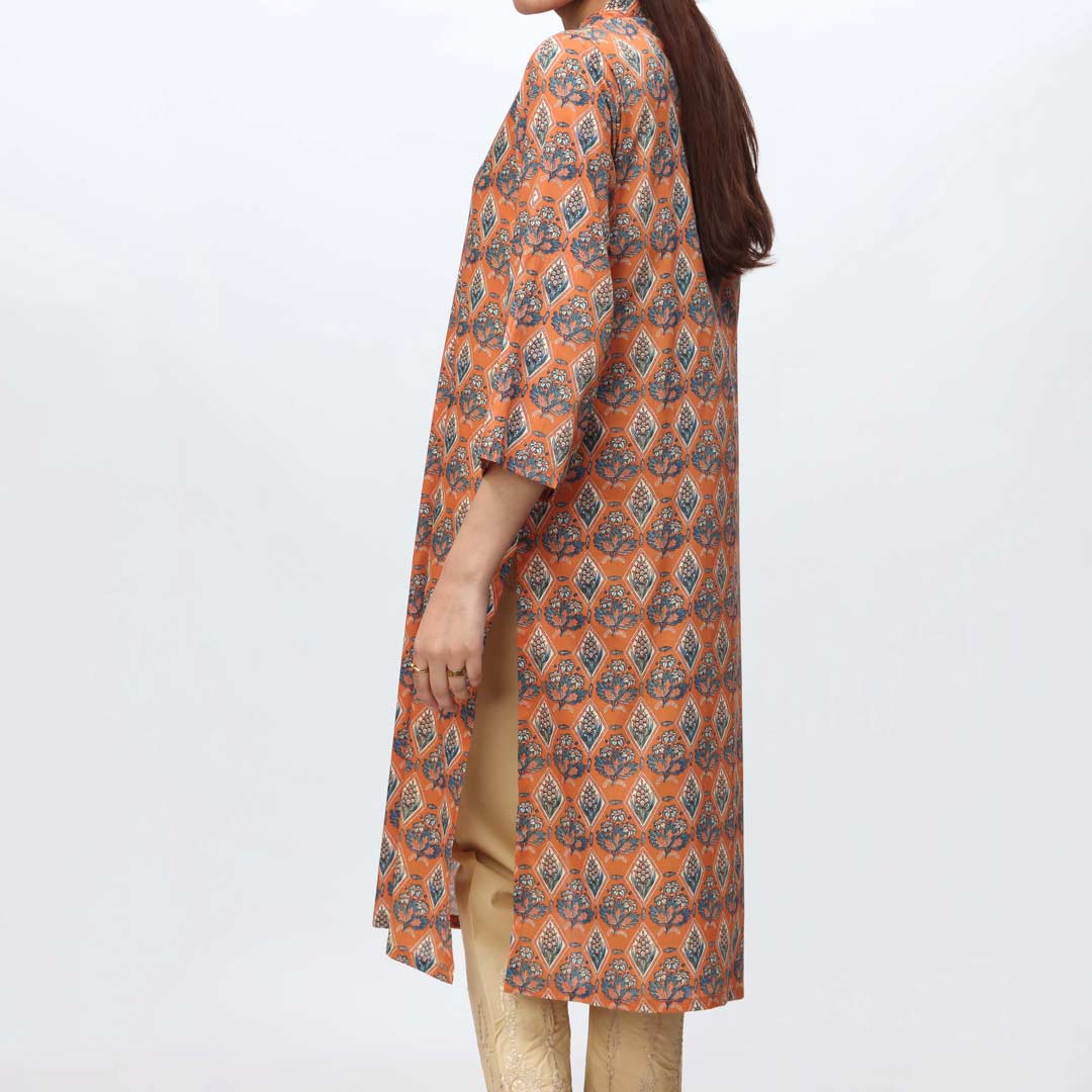 1PC-Unstitched Digital Printed Lawn Shirt PS4420 - Image 3