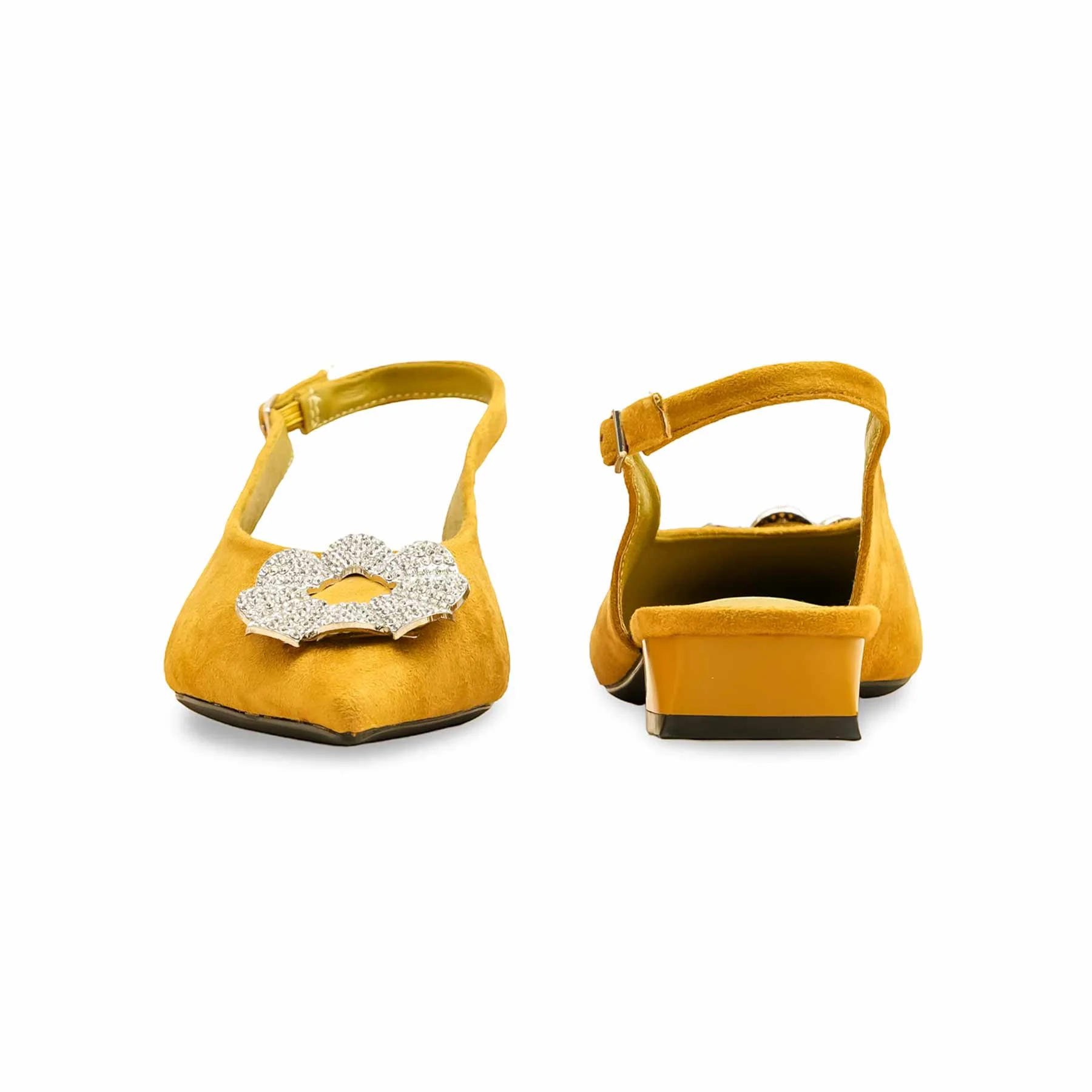 Mustard Fancy Back Open WN5449 - Image 4