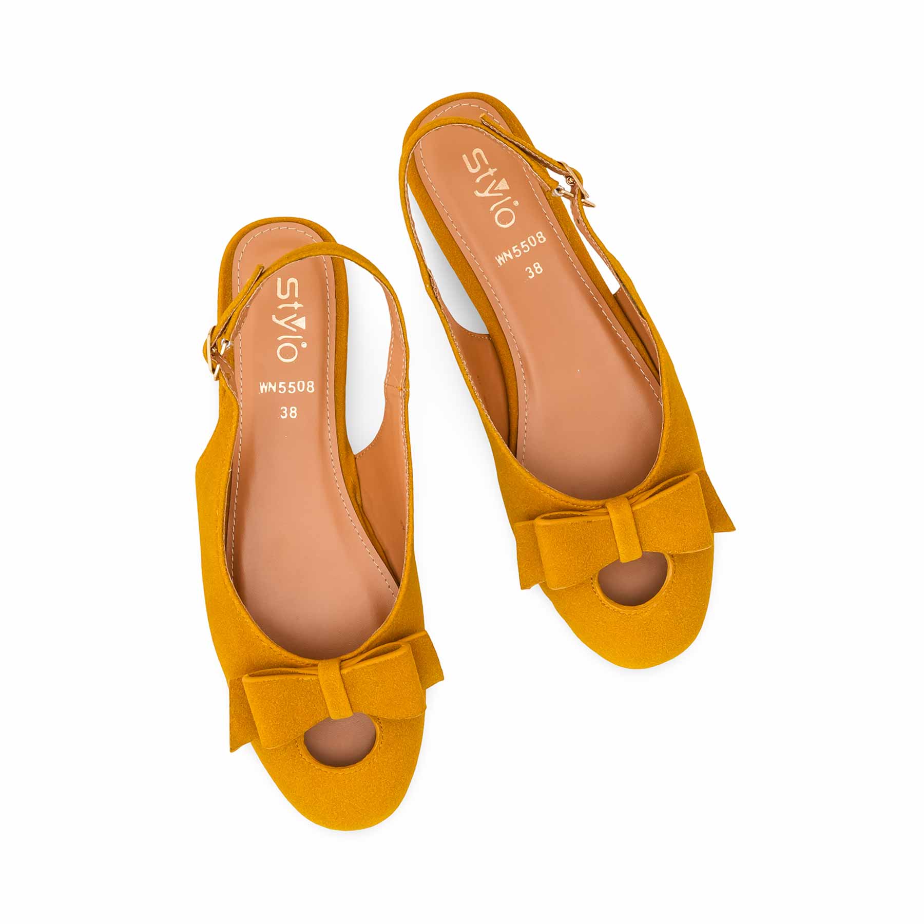 Mustard Back Open For Women WN5508 - Image 6