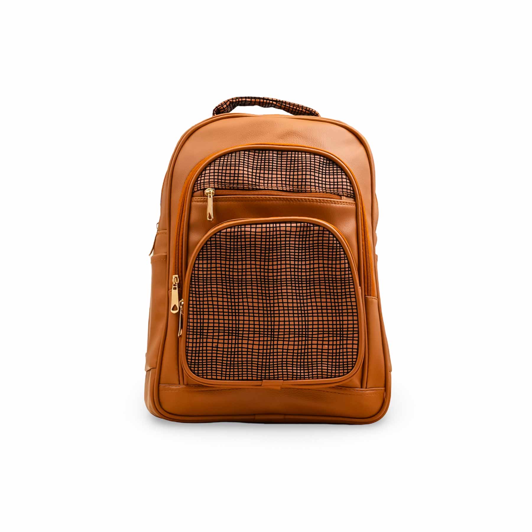 Mustard Casual Backpack For Women P56273 - Image 2
