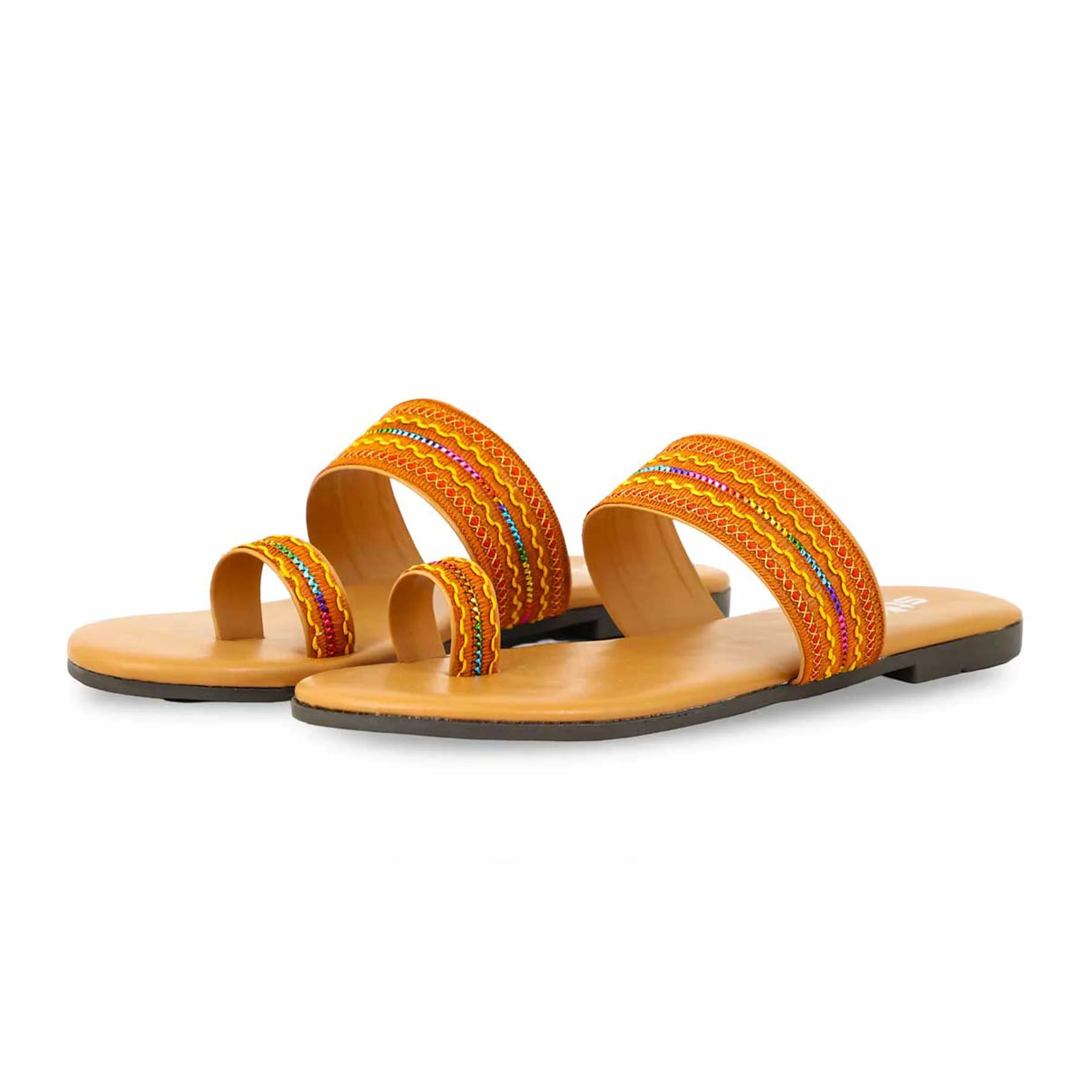 Mustard Casual Chappal CL1907 - Image 3