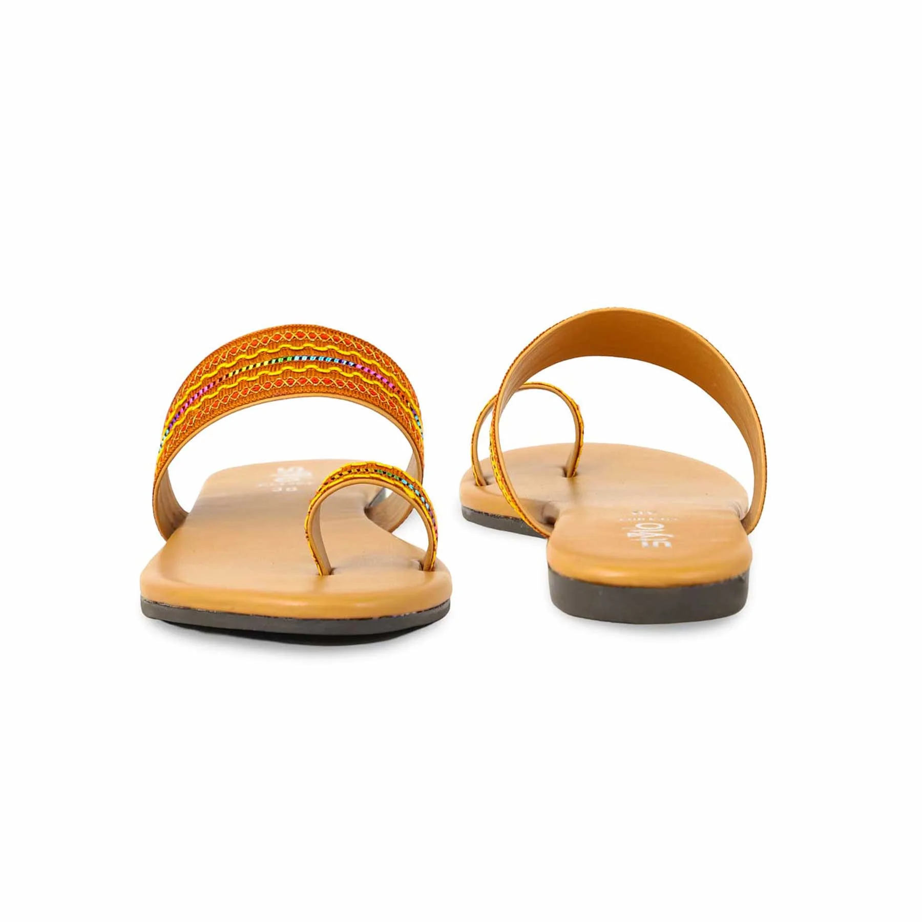 Mustard Casual Chappal CL1907 - Image 4