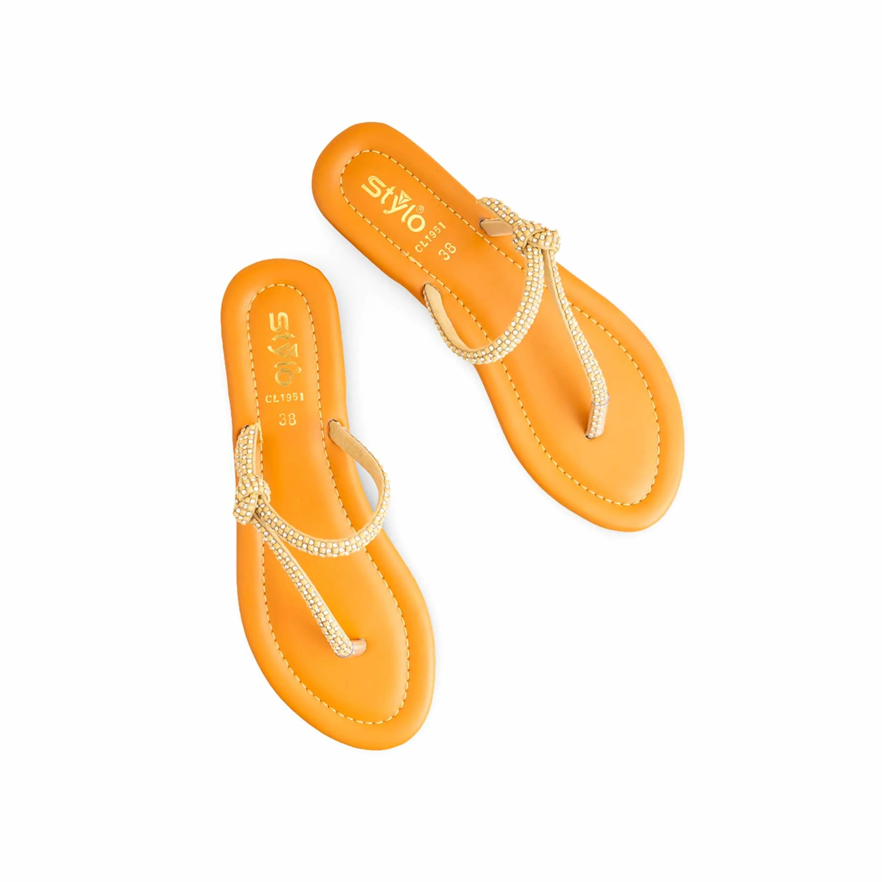 Mustard Casual Chappal CL1951 - Image 5