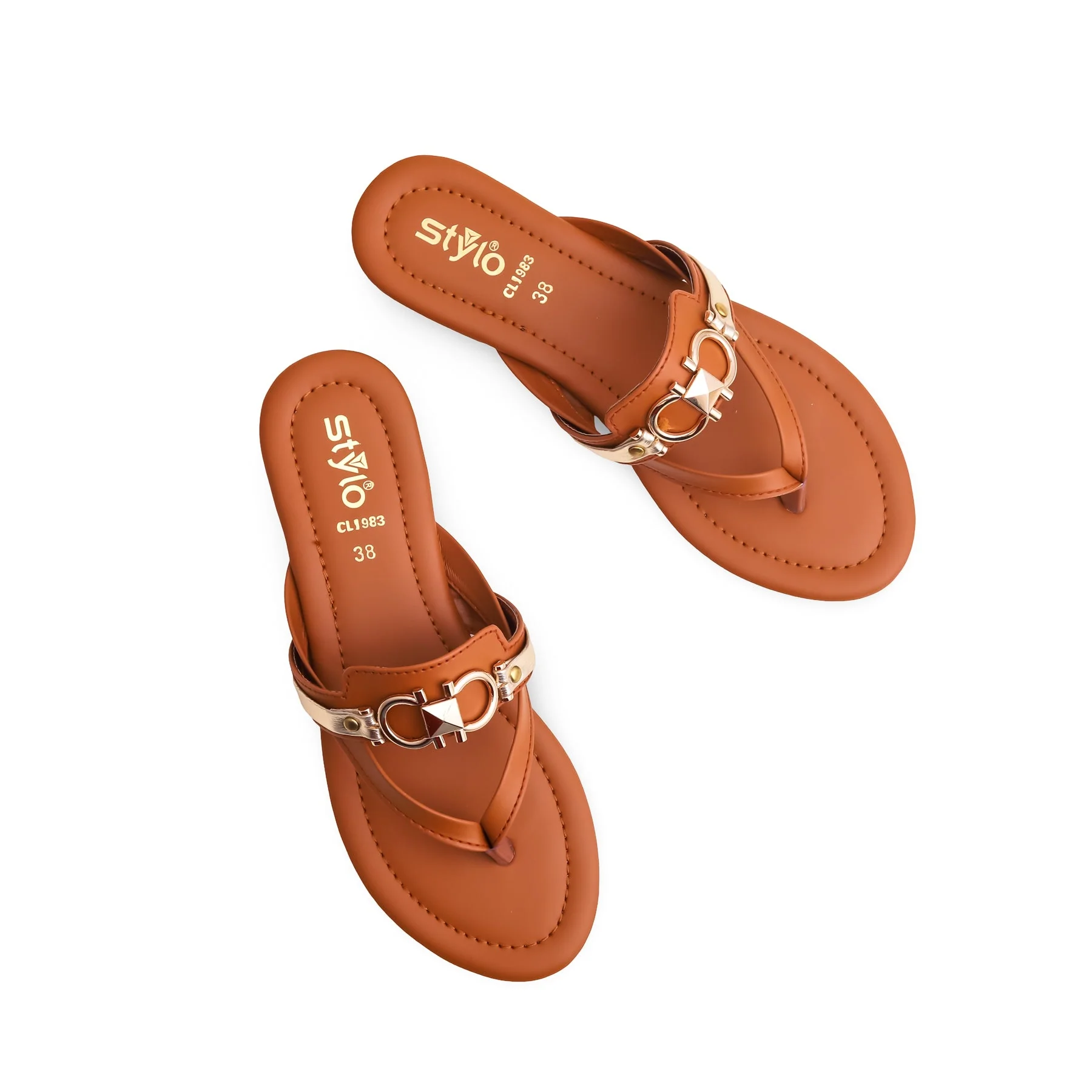 Mustard Casual Chappal CL1983 - Image 4