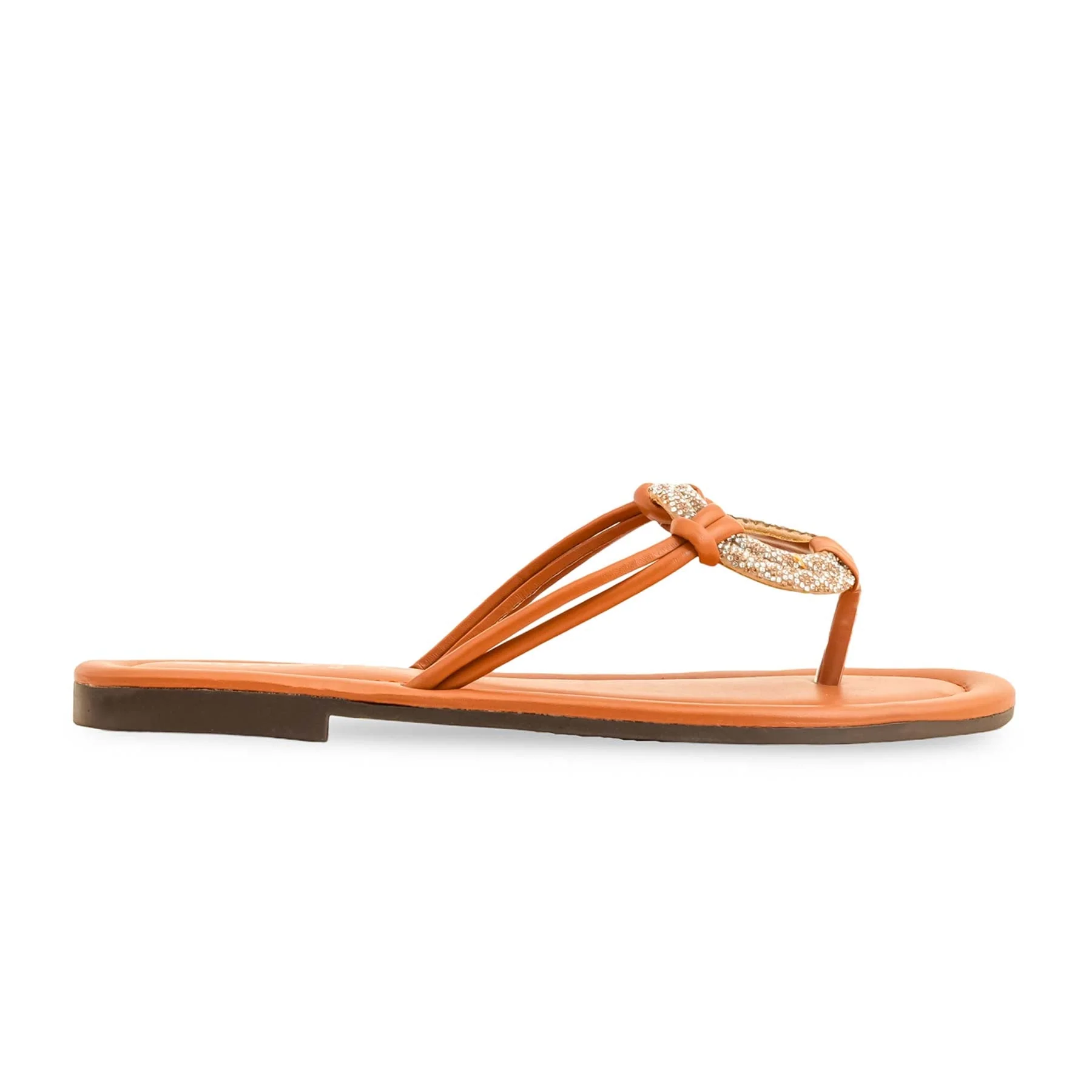 Mustard Casual Chappal For Ladies CL1919 - Image 2