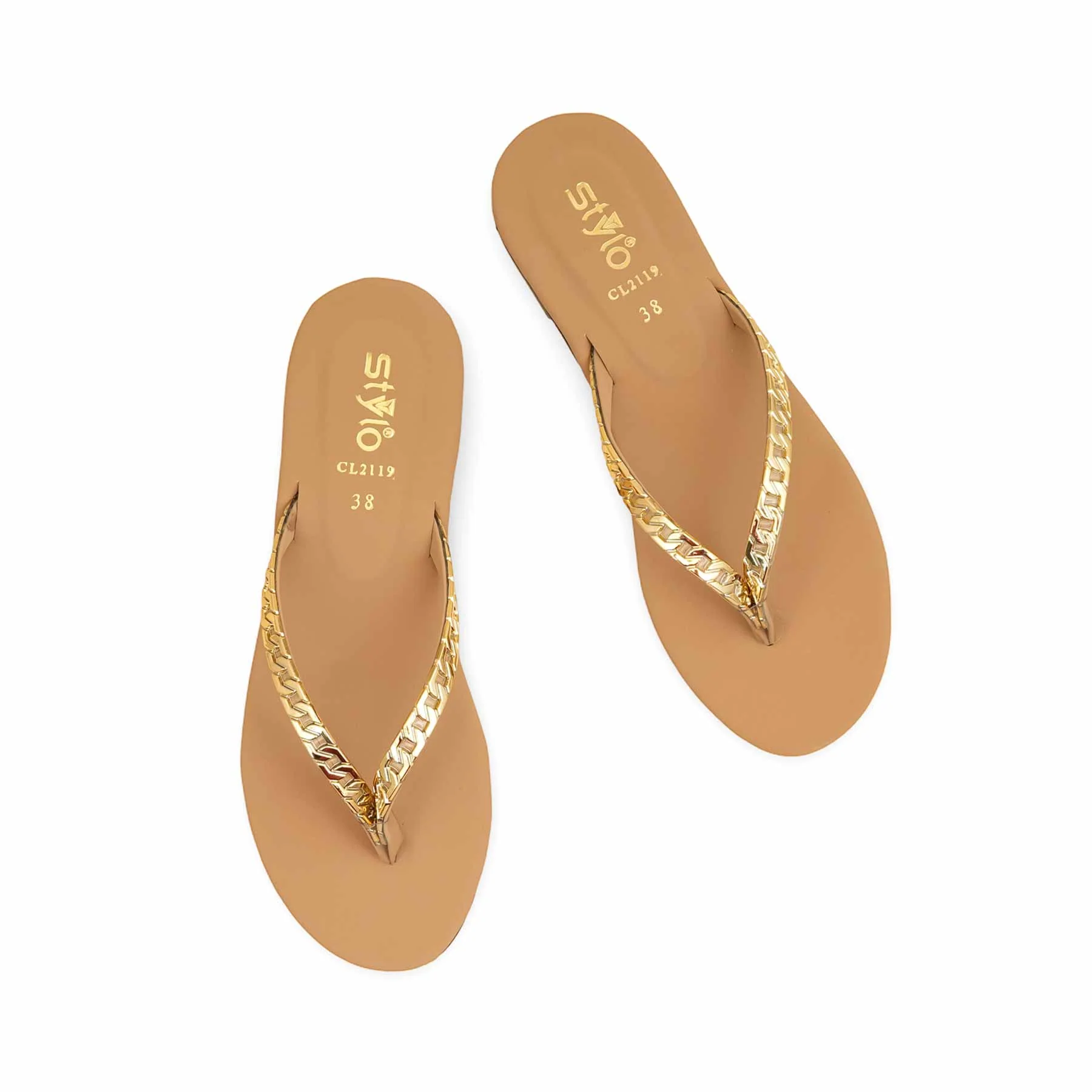 Mustard Casual Chappal For Women CL2119 - Image 5