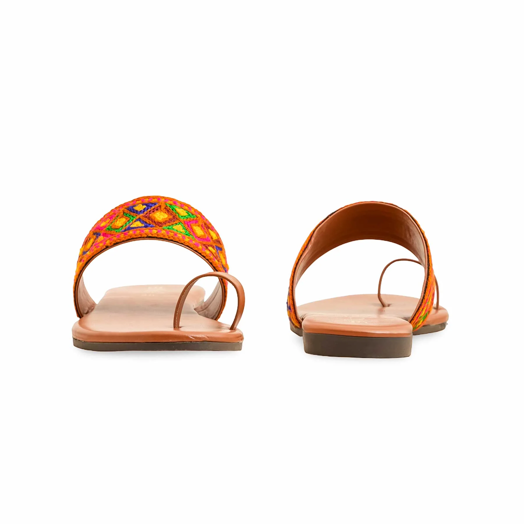 Mustard Casual Chappal For Women CL2134 - Image 4
