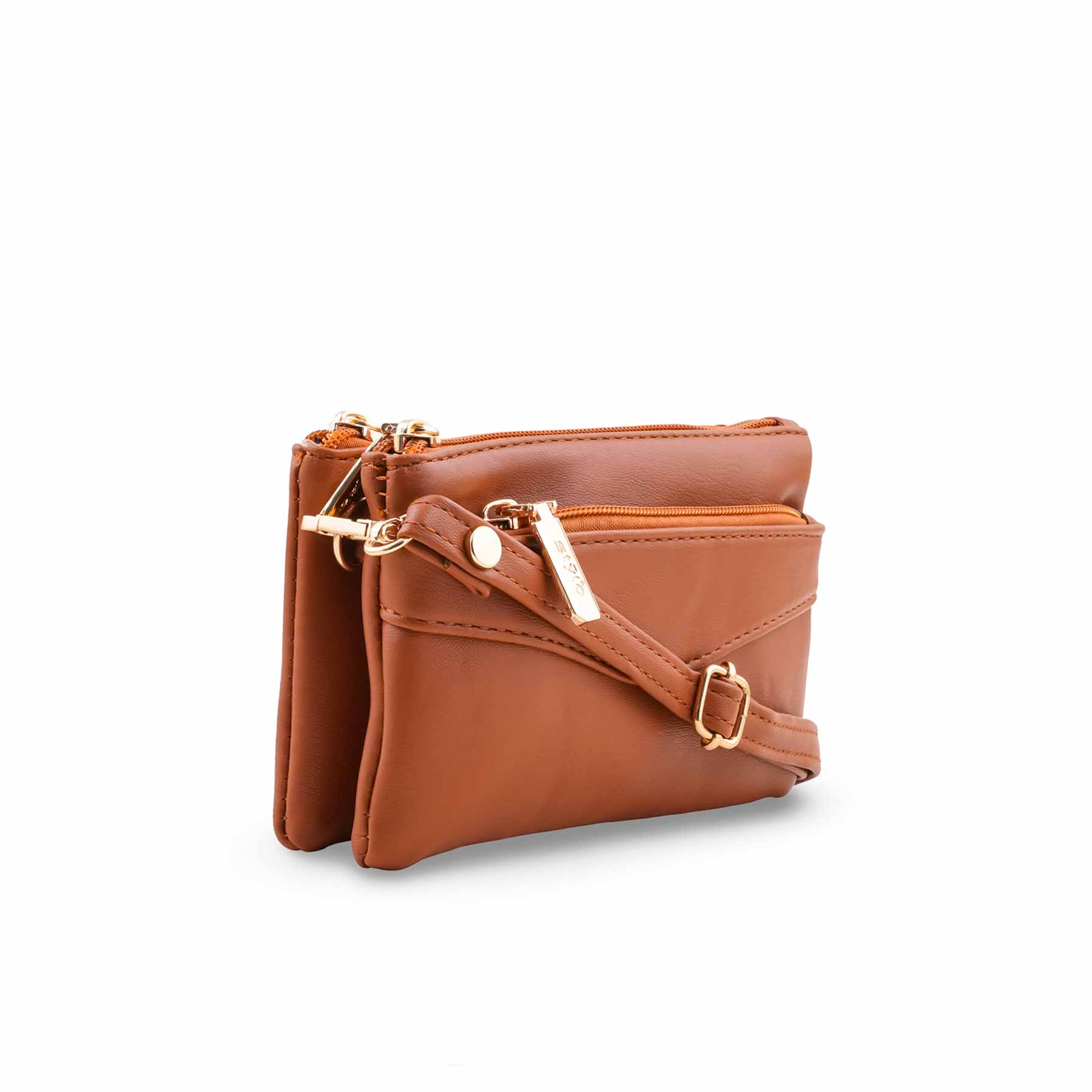Mustard Casual Pouch For Ladies P97682 - Image 3