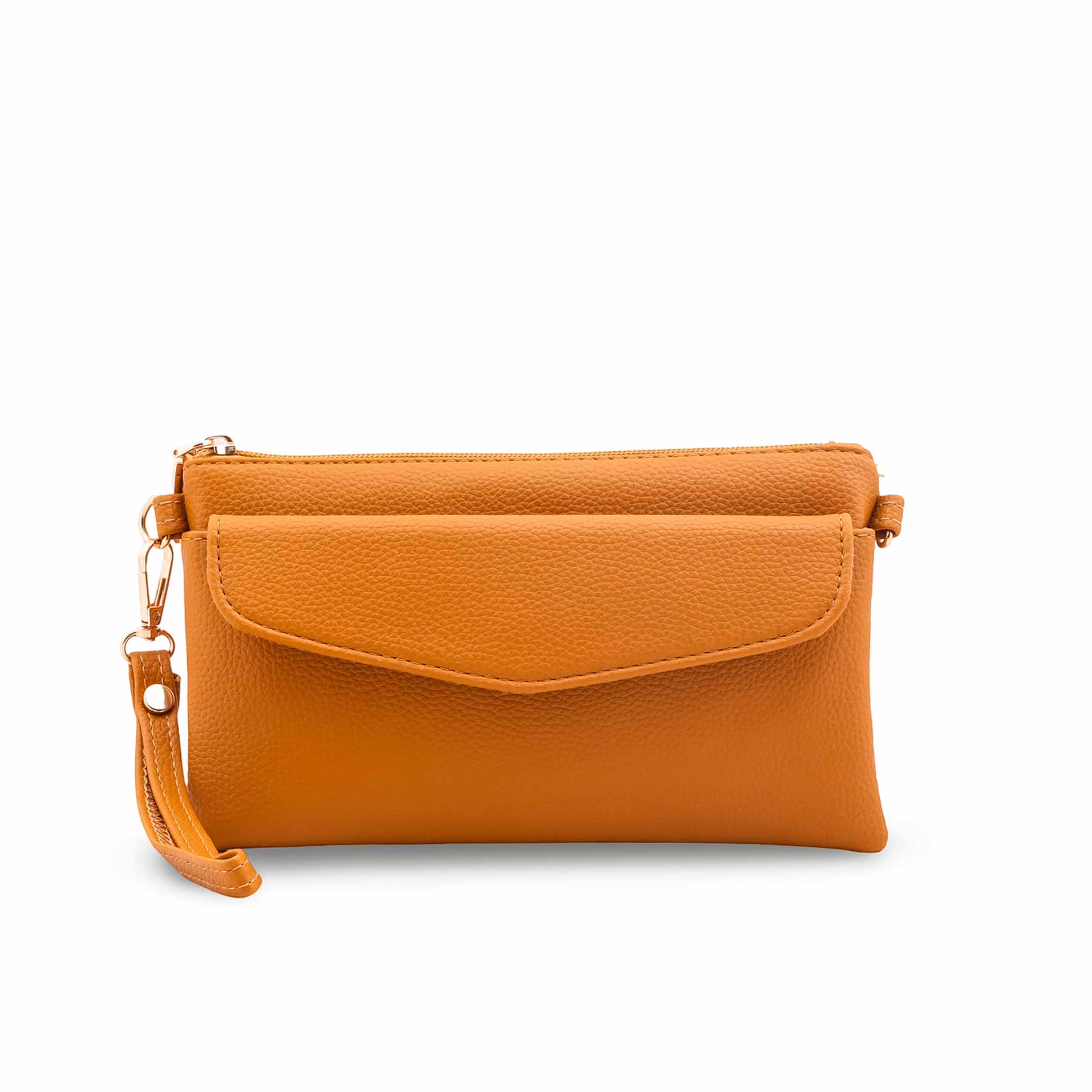 Mustard Casual Pouch For Women P97737 - Image 2