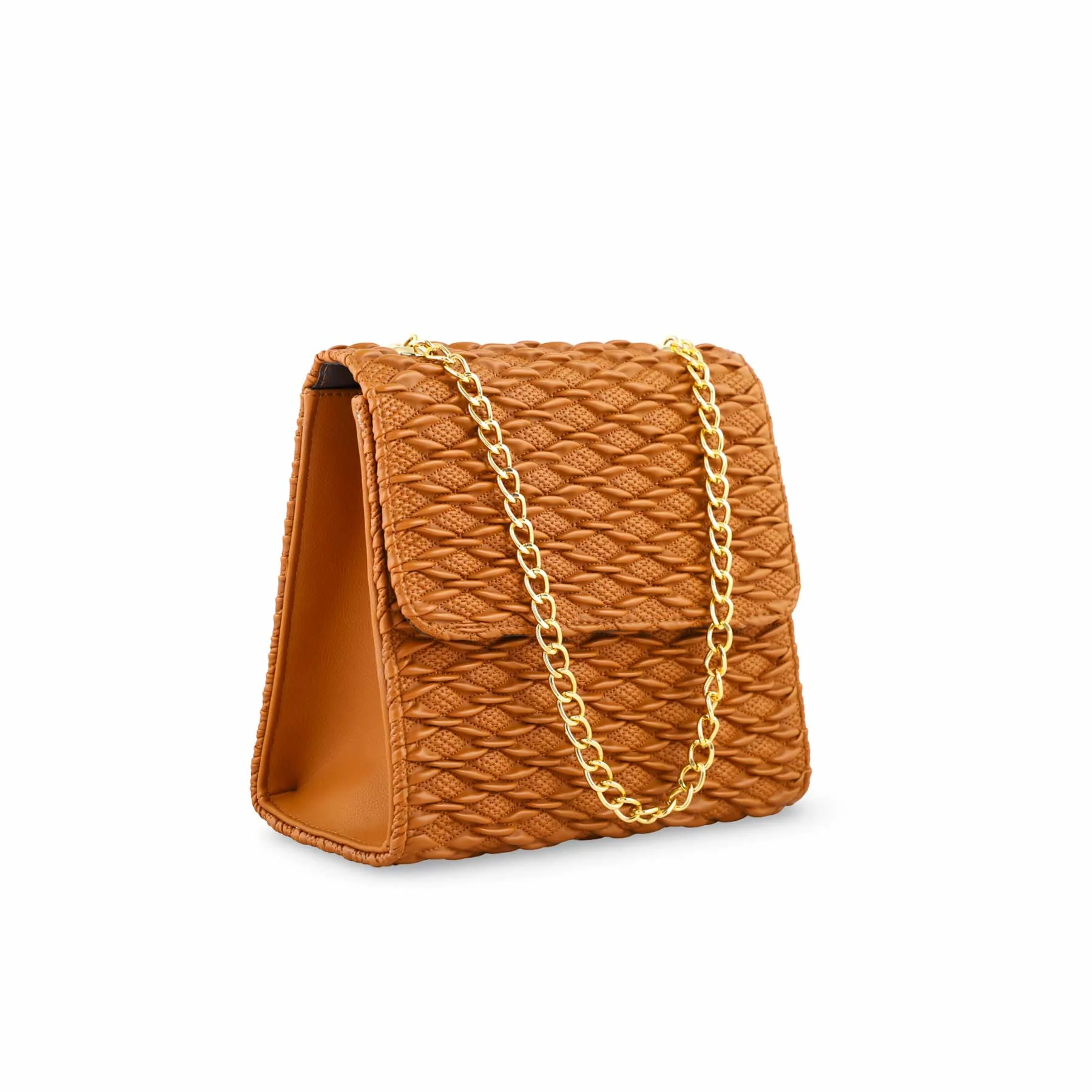 Mustard Casual Shoulder Bag For Women P55658 - Image 2