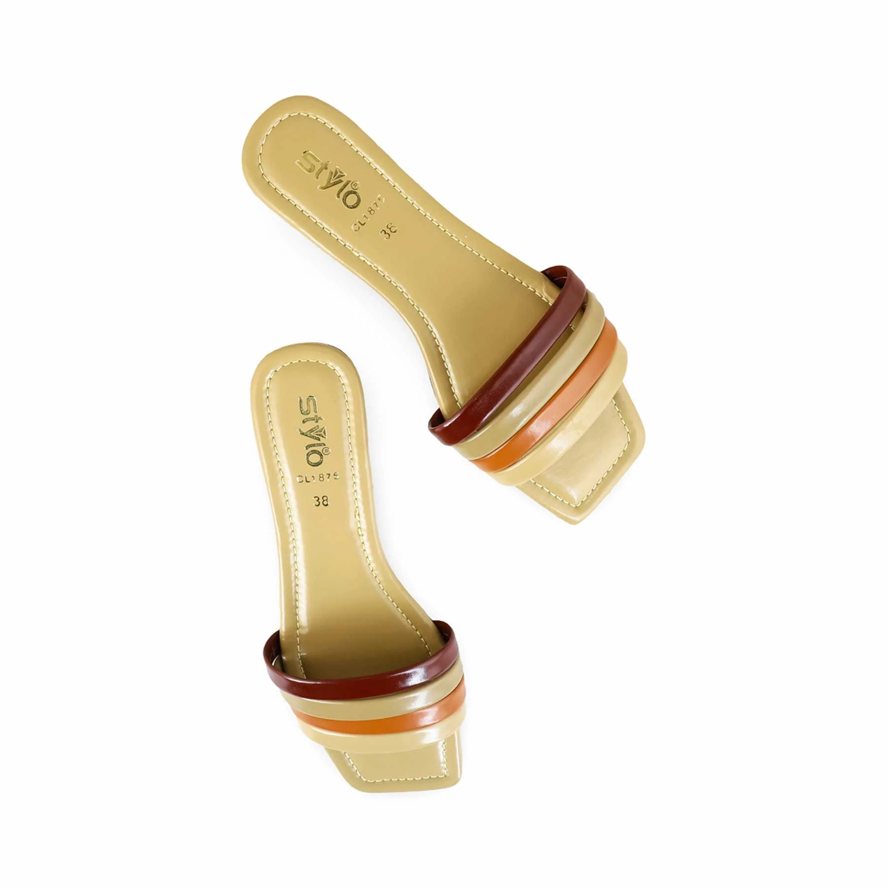 Mustard Casual Slipper CL1875 - Image 4