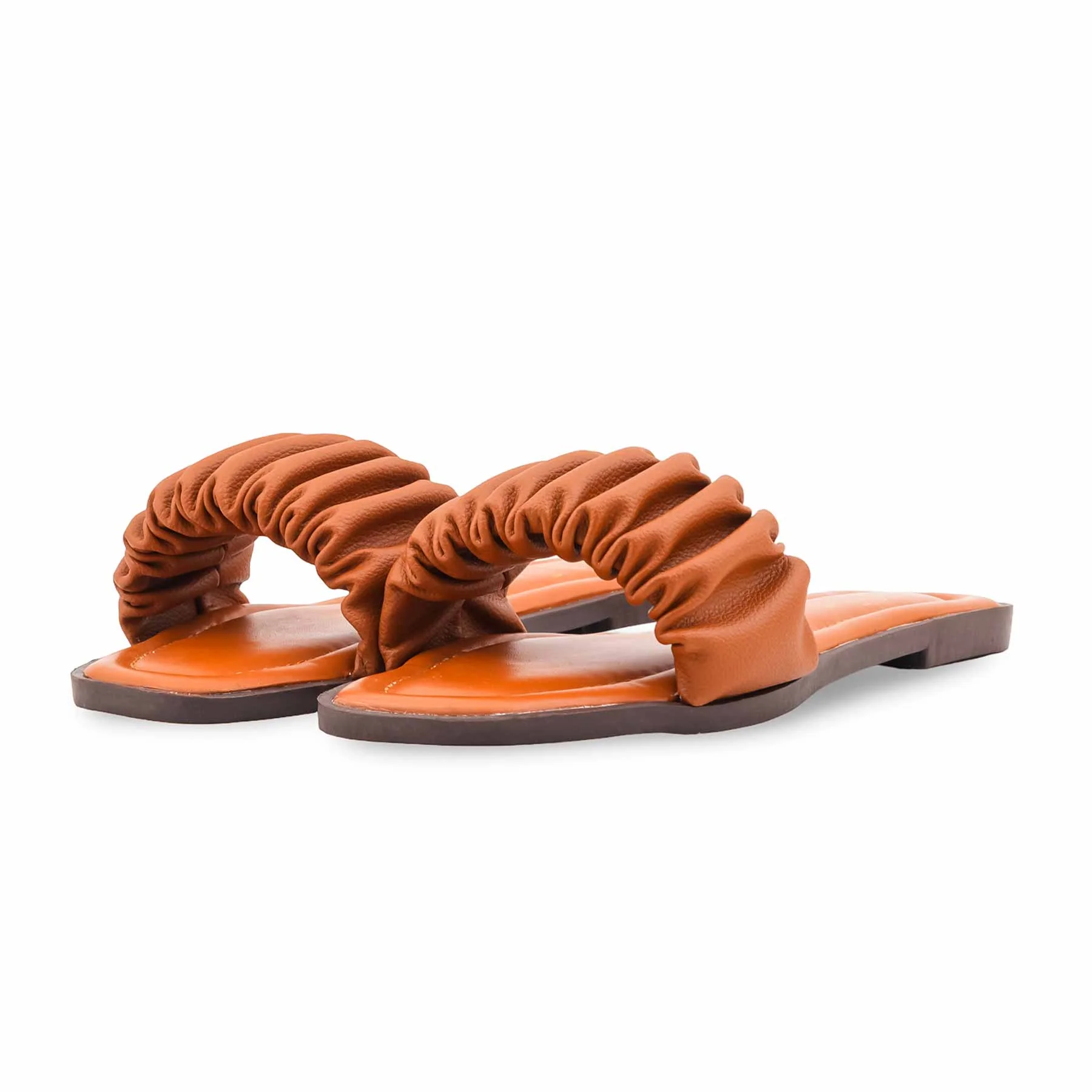 Mustard Casual Slipper For Ladies CL2274 - Image 3