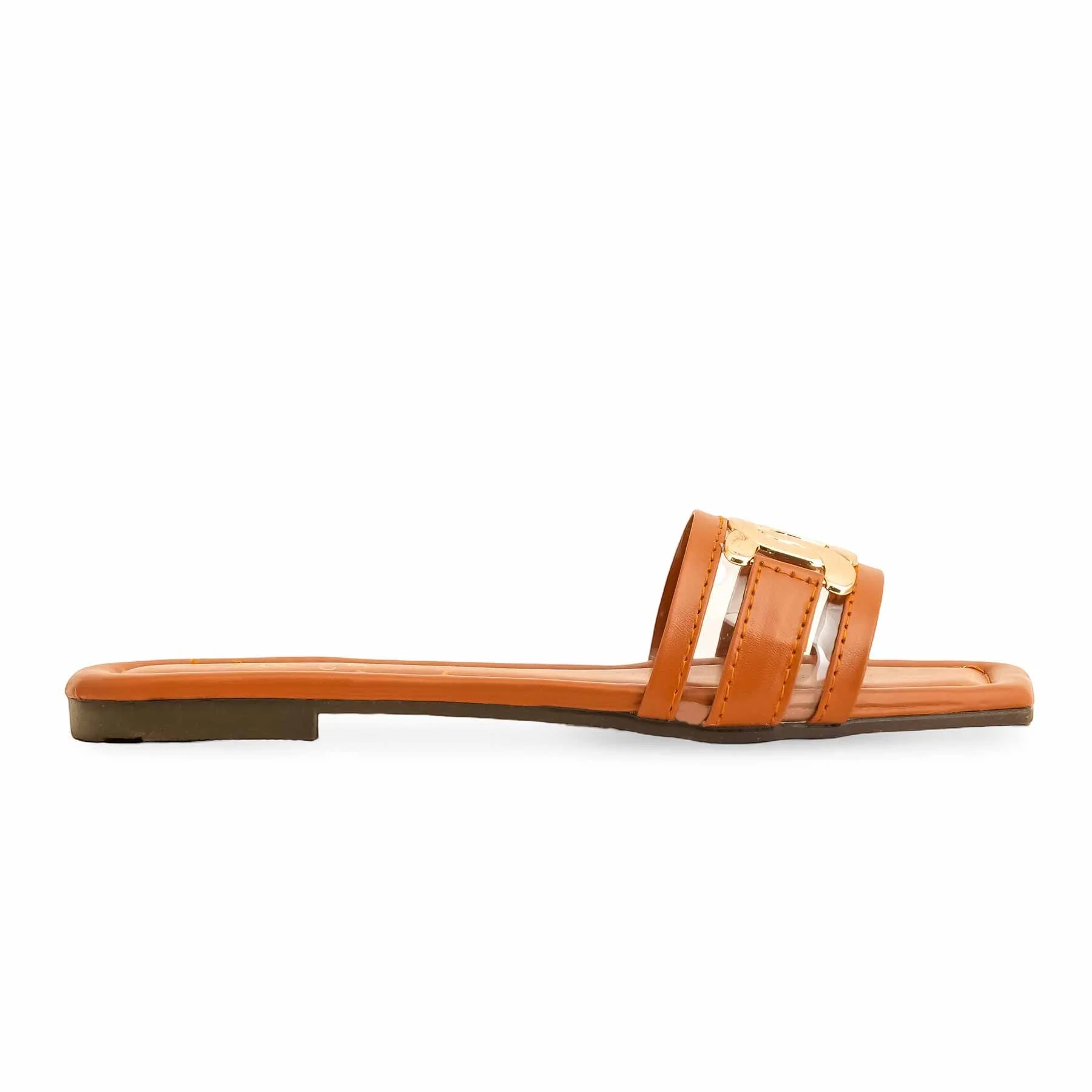 Mustard Casual Slipper For Women CL1967 - Image 2