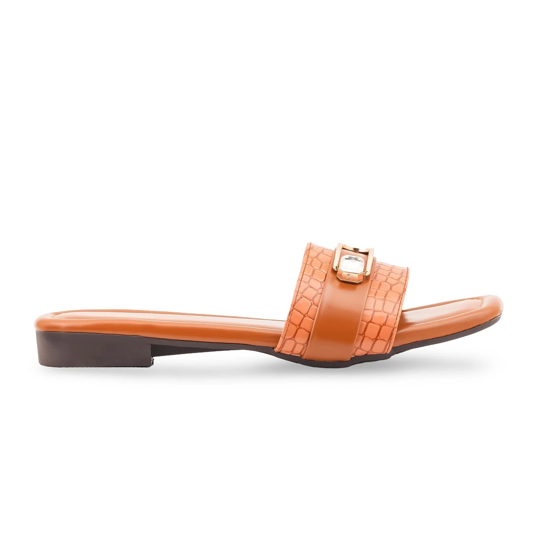 Mustard Casual Slipper For Women CL2144 - Image 2