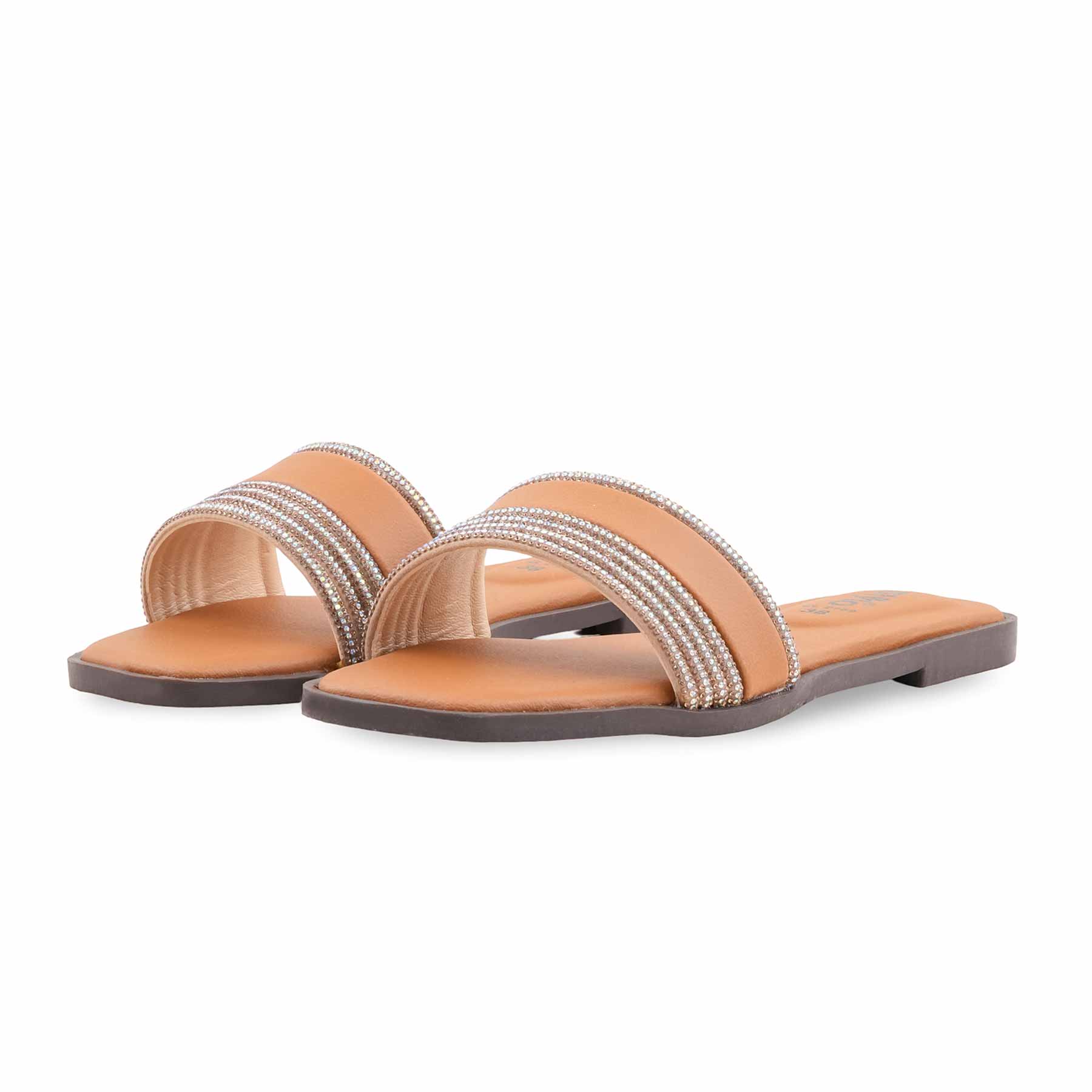 Mustard Casual Slipper For Women CL2169 - Image 3