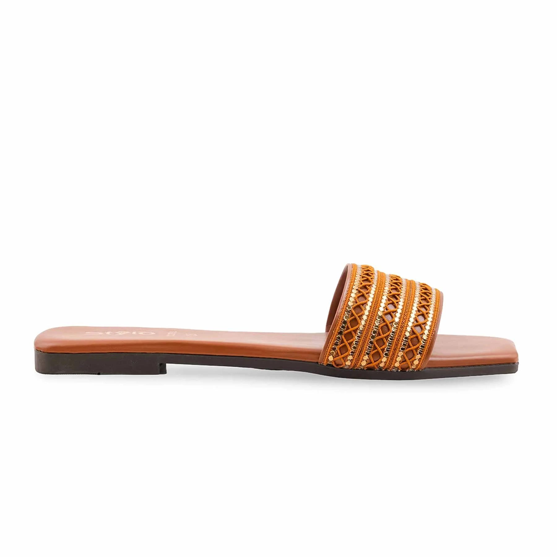 Mustard Casual Slipper For Women CL2192 - Image 2