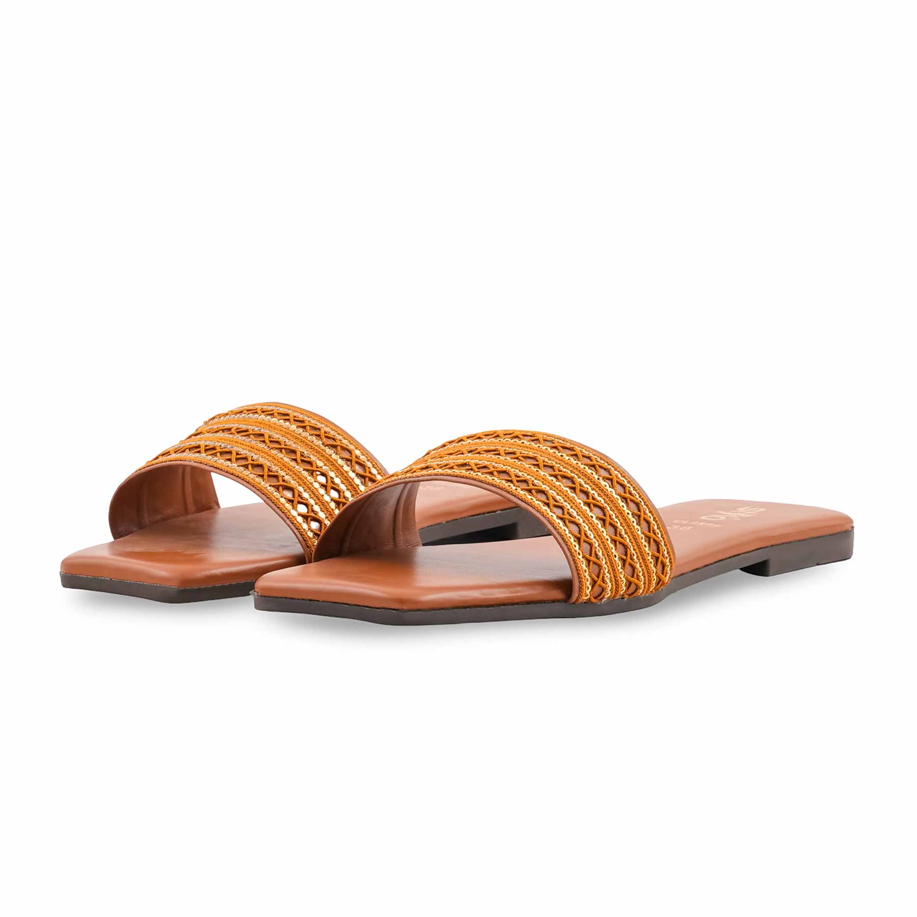 Mustard Casual Slipper For Women CL2192 - Image 3