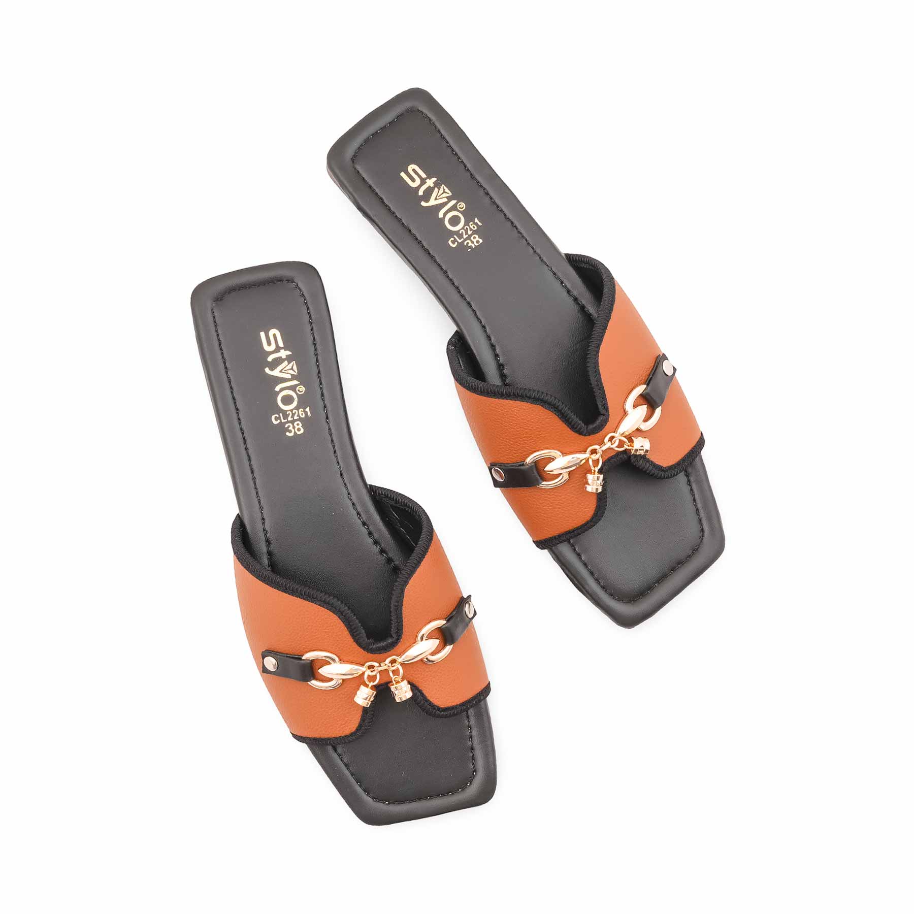 Mustard Casual Slipper For Women CL2261 - Image 5