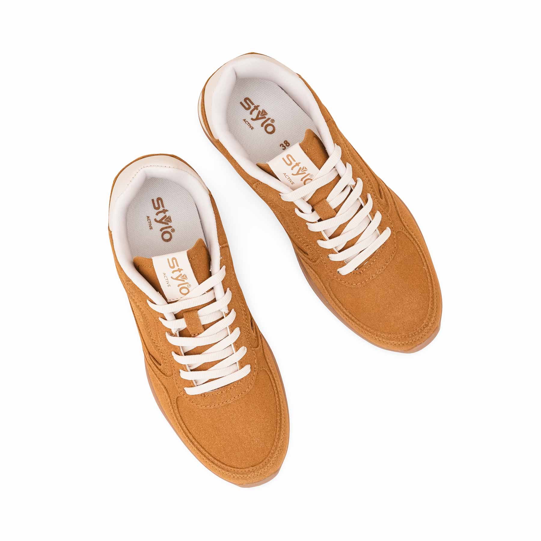 Mustard Casual Sneaker For Ladies AT7469 - Image 5