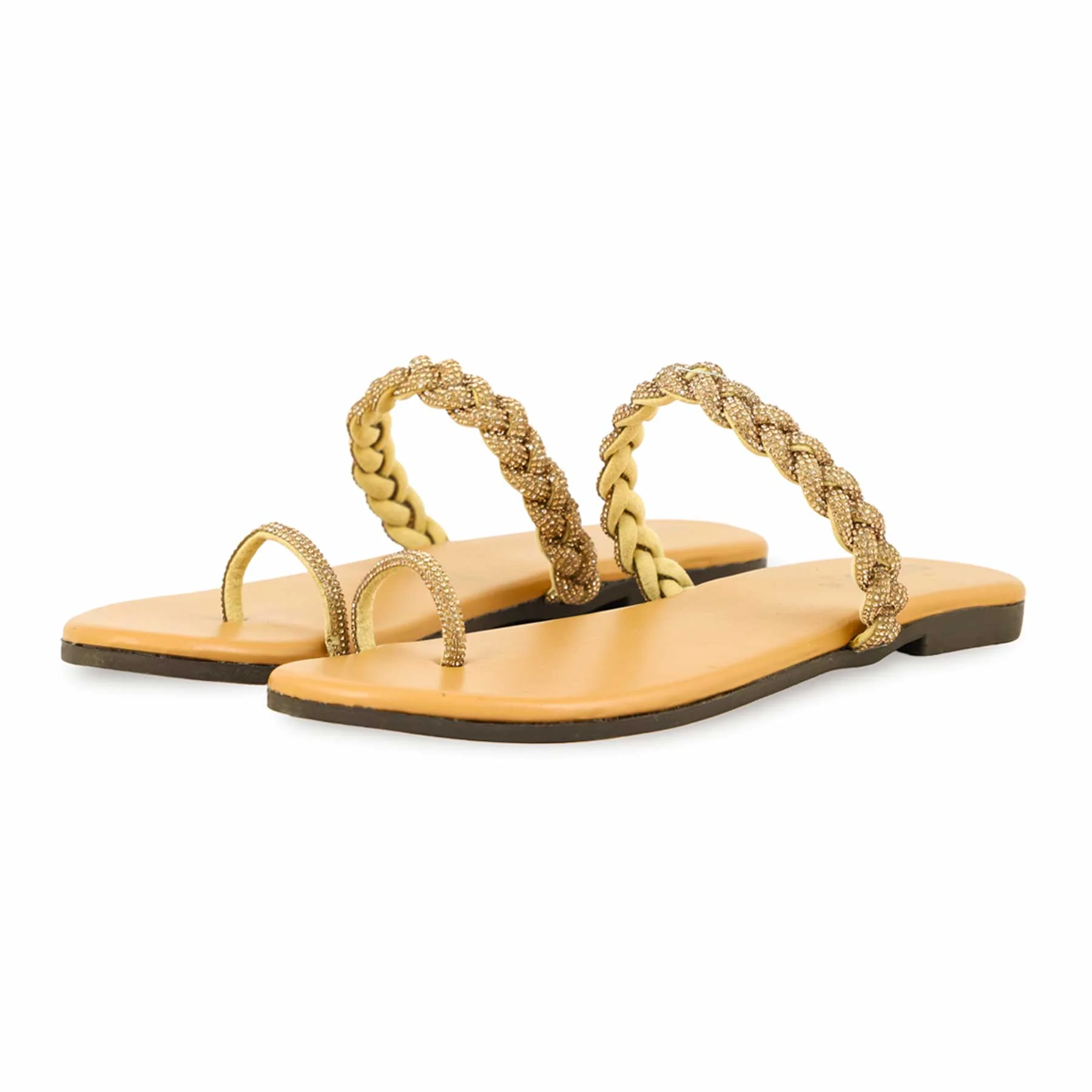 Mustard Casual Women Chappal CL1921 - Image 3