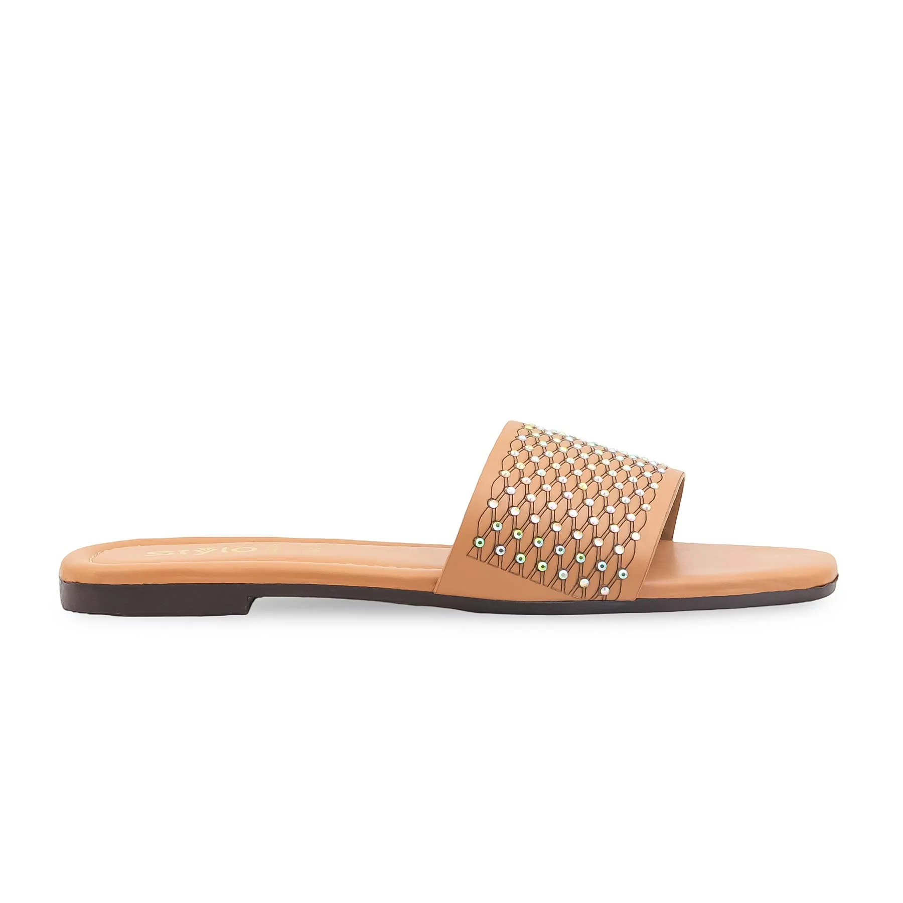 Mustard Casual Women Slipper CL2329 - Image 2