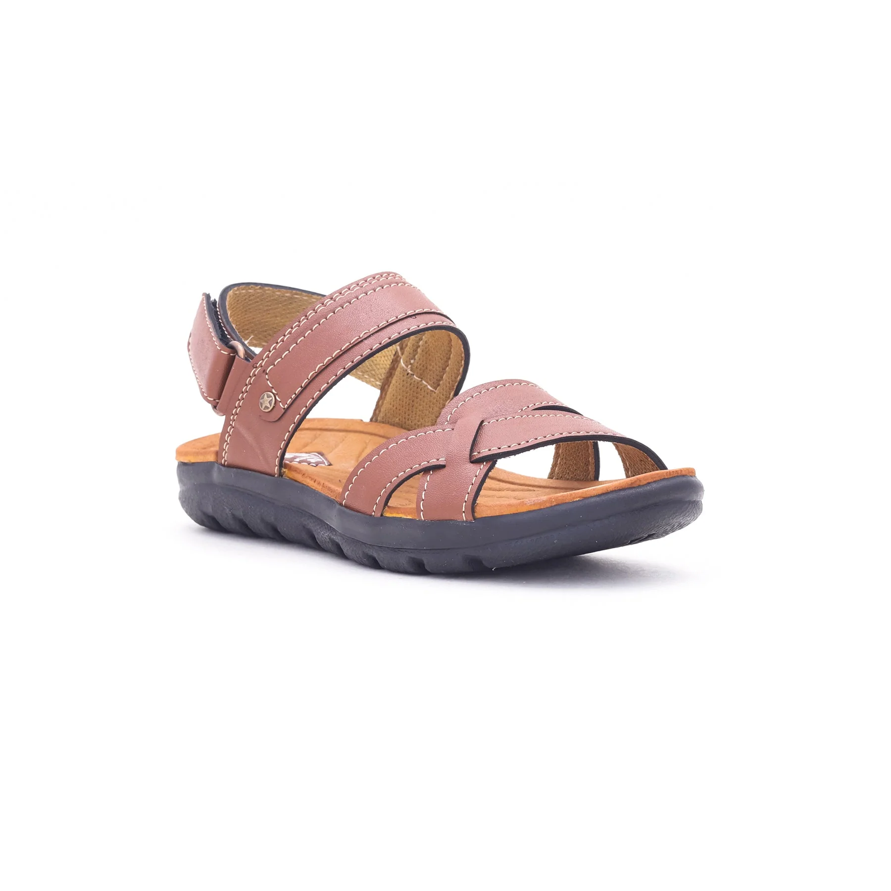 Mustard Color Boys Casual Sandals KD9082 - Image 2