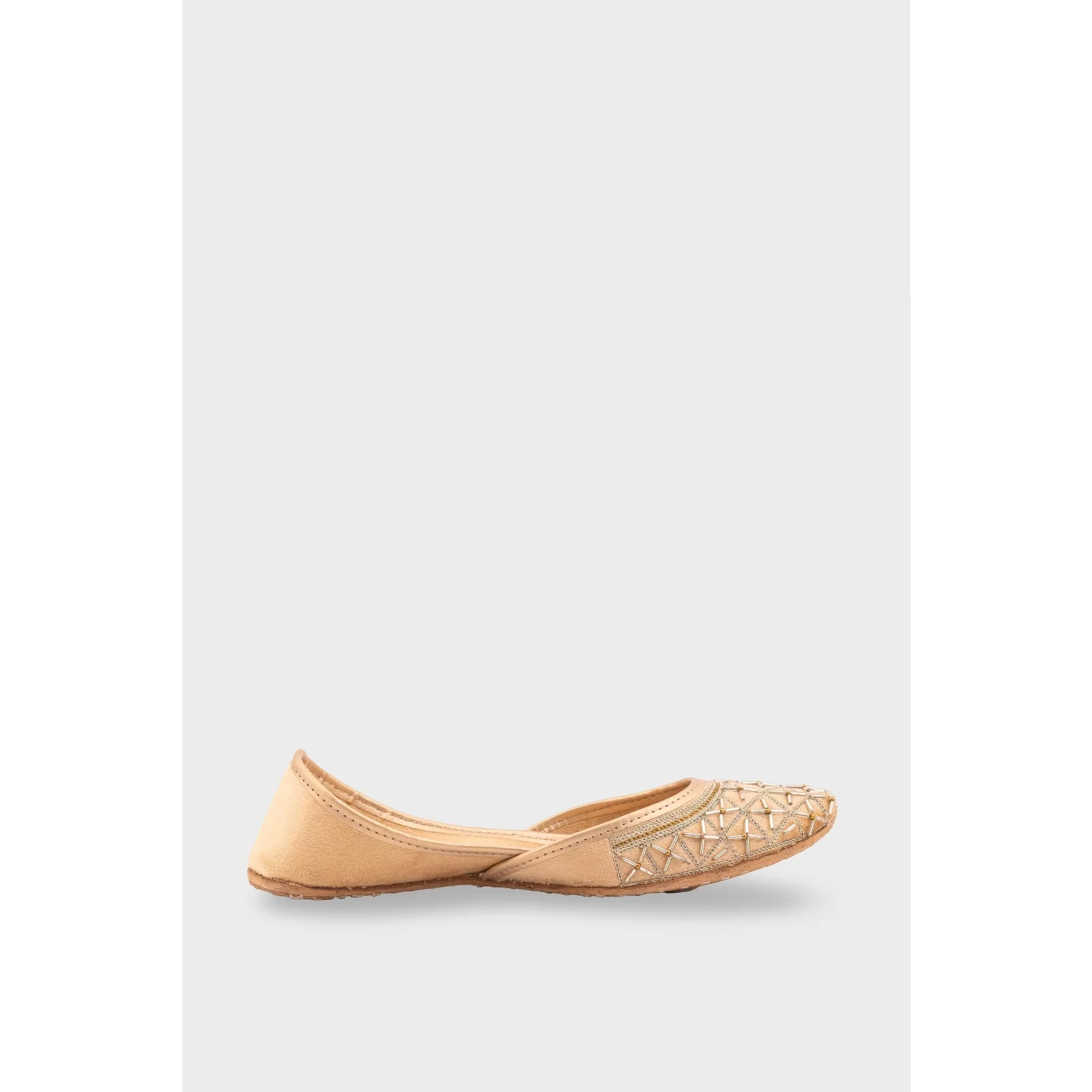 Mustard Ethnic Khussa EC8629 - Image 2