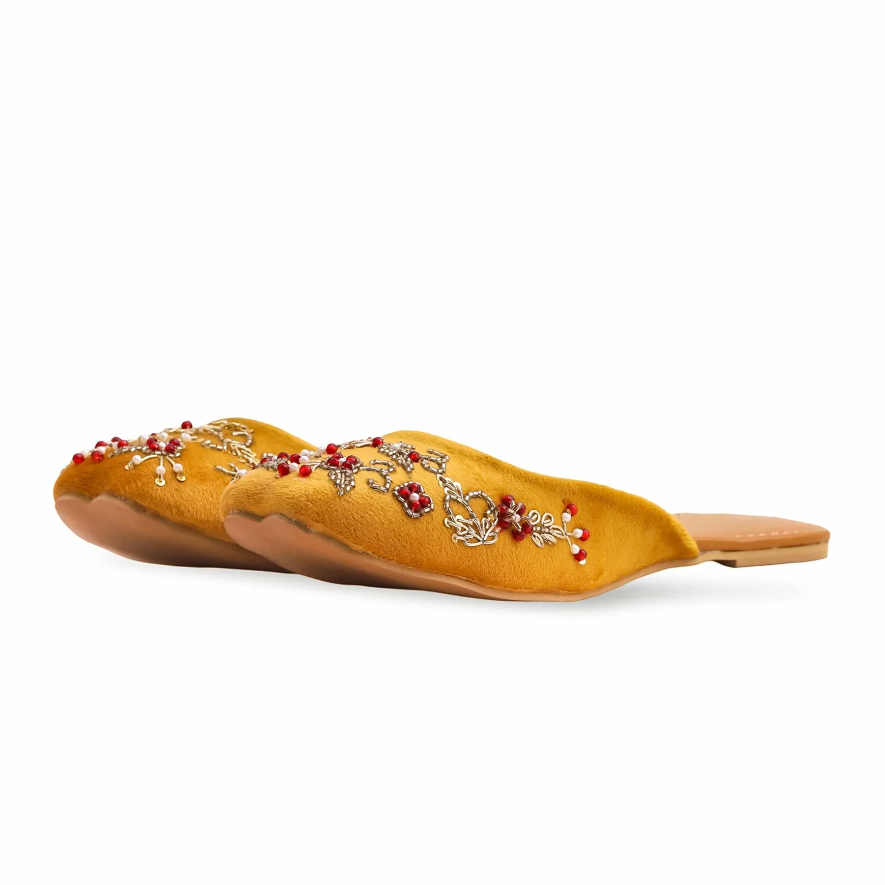 Mustard Fancy Khussa EC8541 - Image 3