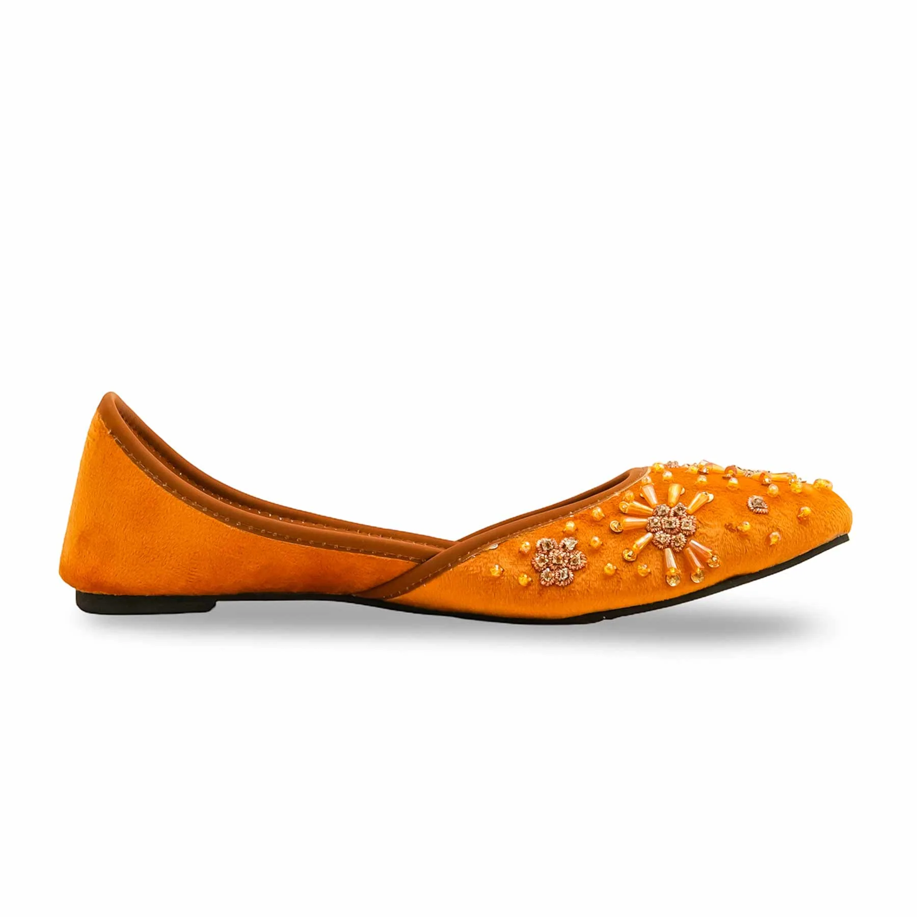 Mustard Fancy Khussa EC8582 - Image 2