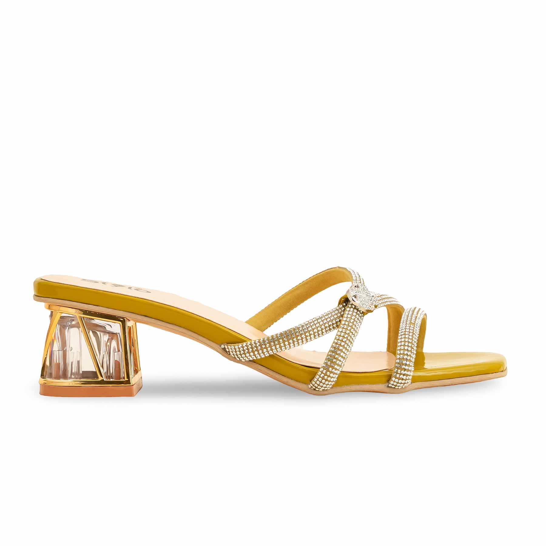 Mustard Fancy Slipper FN7952 - Image 2