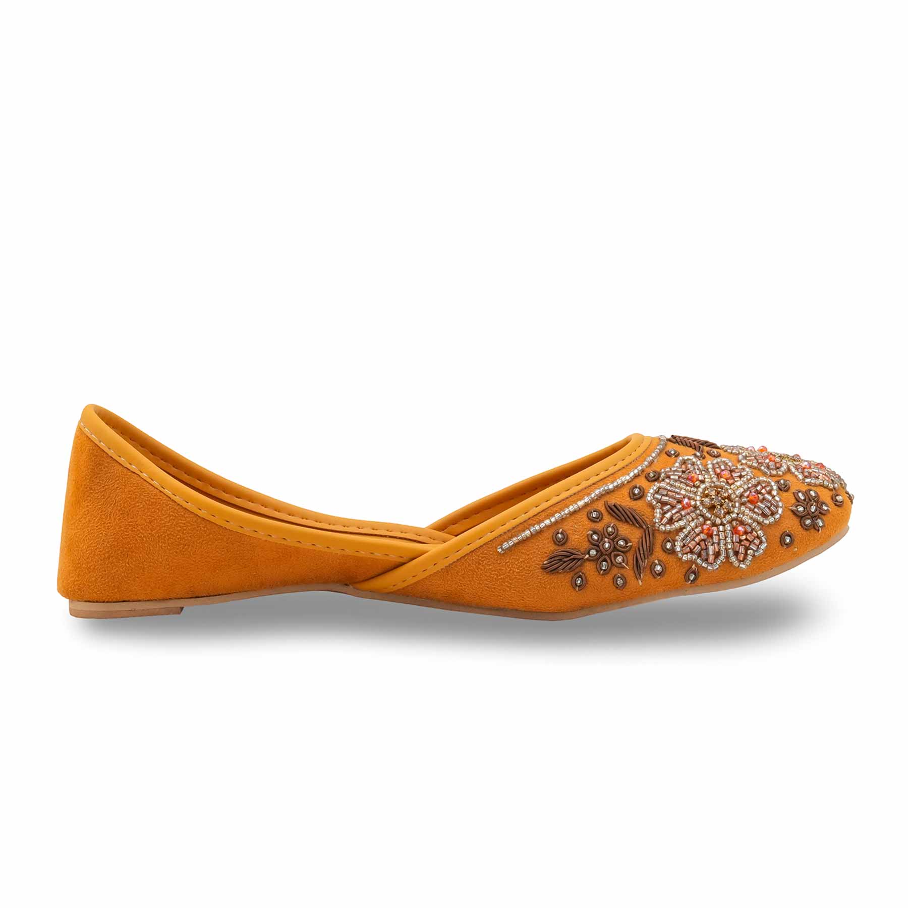 Mustard Fancy Women Khussa EC8607 - Image 3