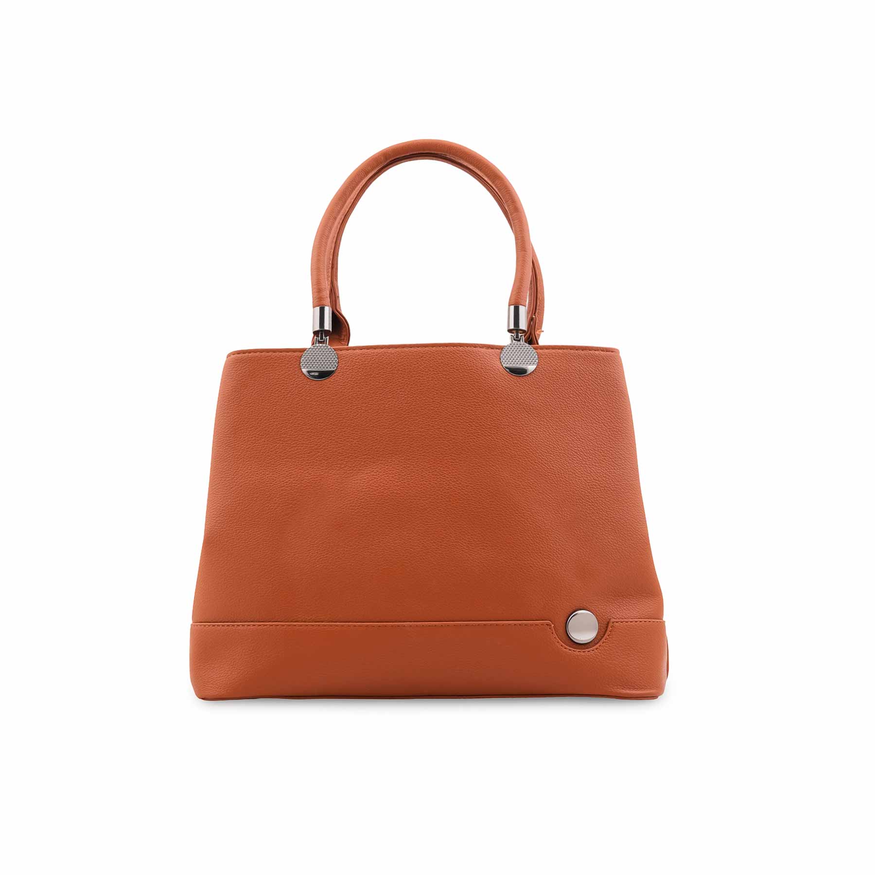 Mustard Formal Hand Bag For Women P36450 - Image 2