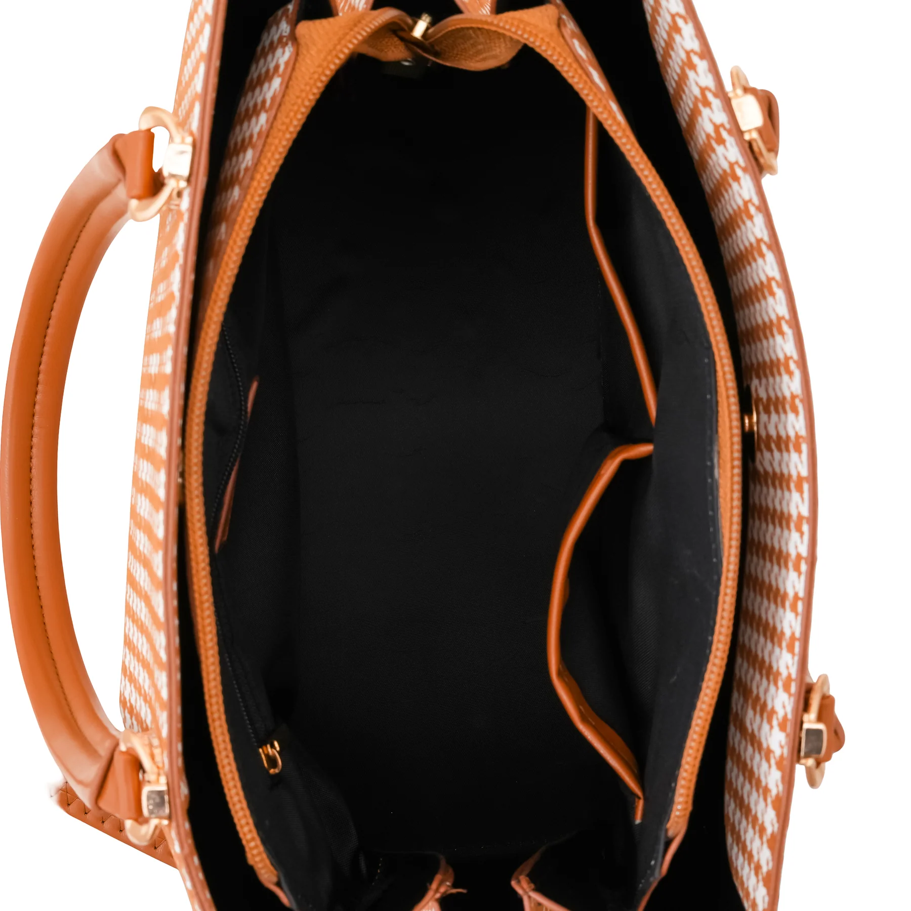 Mustard Formal Hand Bag For Women P55843 - Image 6