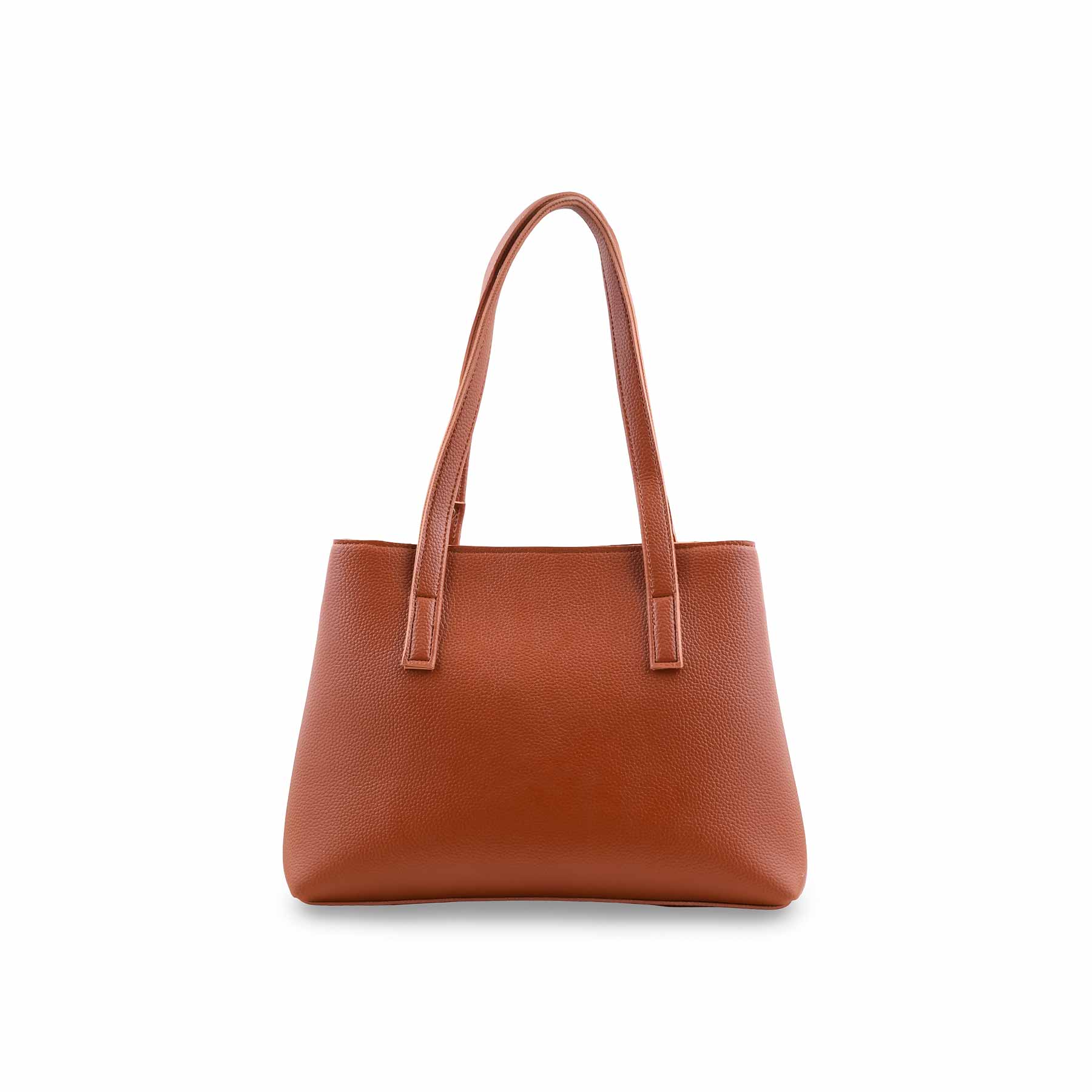 Mustard Formal Hand Bag For Women P56289 - Image 4