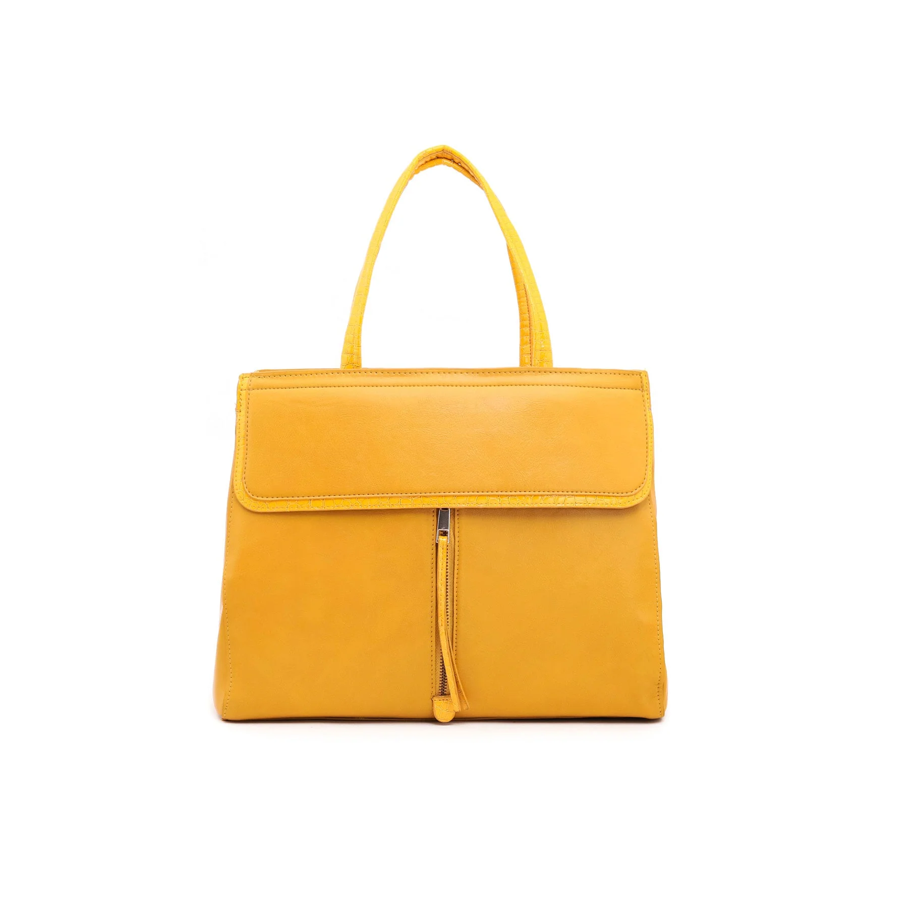 Mustard Formal Hand Bag P54363 - Image 2