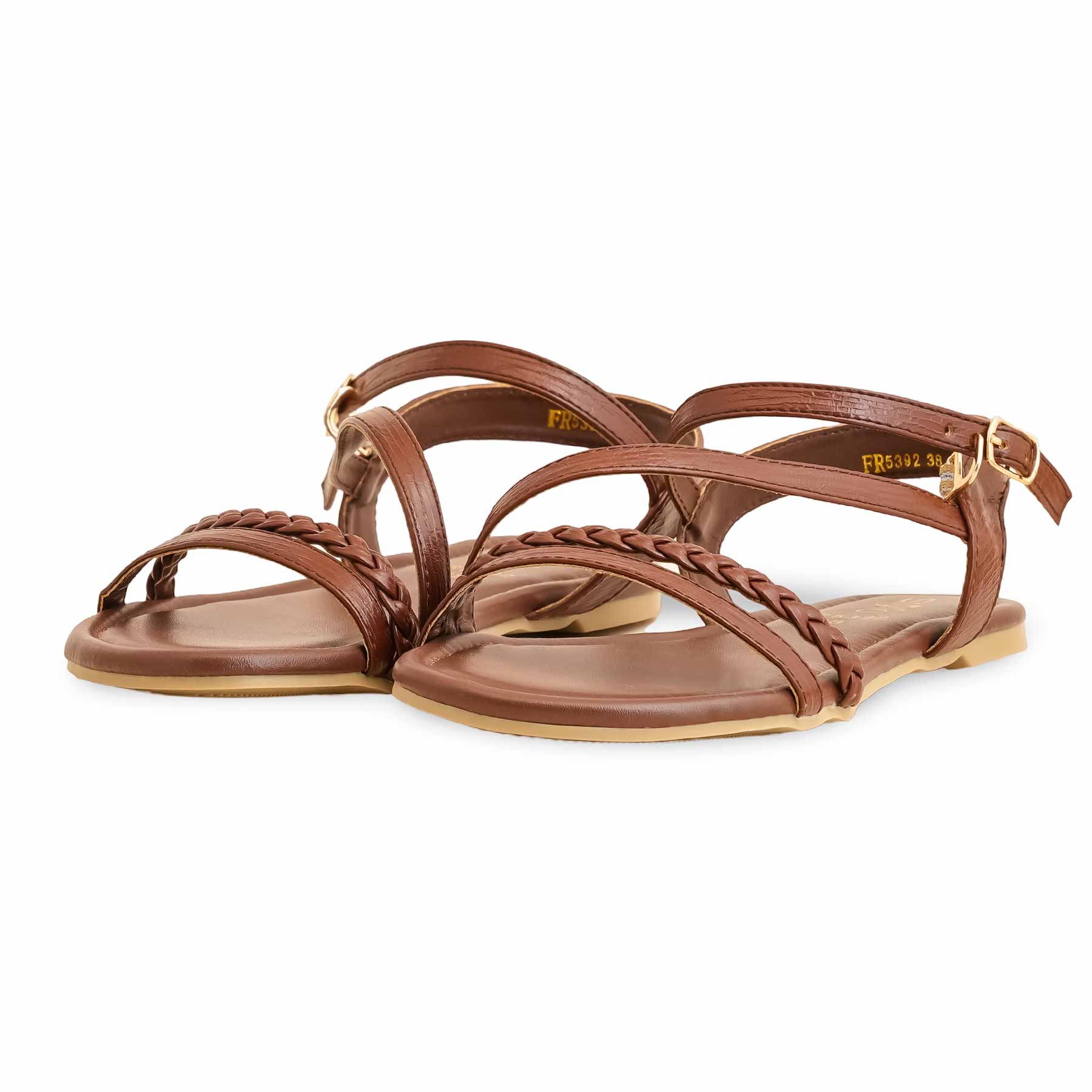 Mustard Formal Sandal For Women FR5392 - Image 3