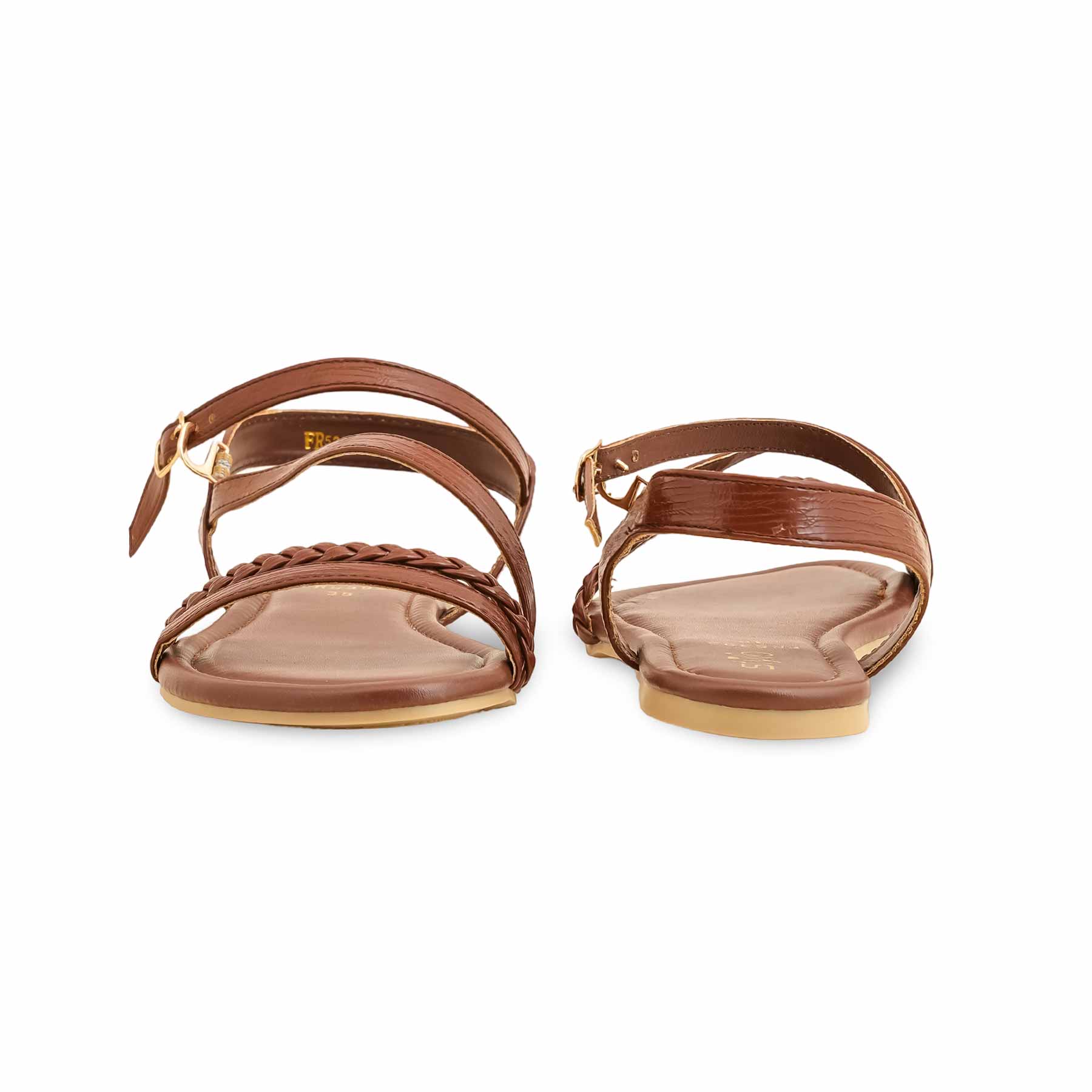Mustard Formal Sandal For Women FR5392 - Image 4