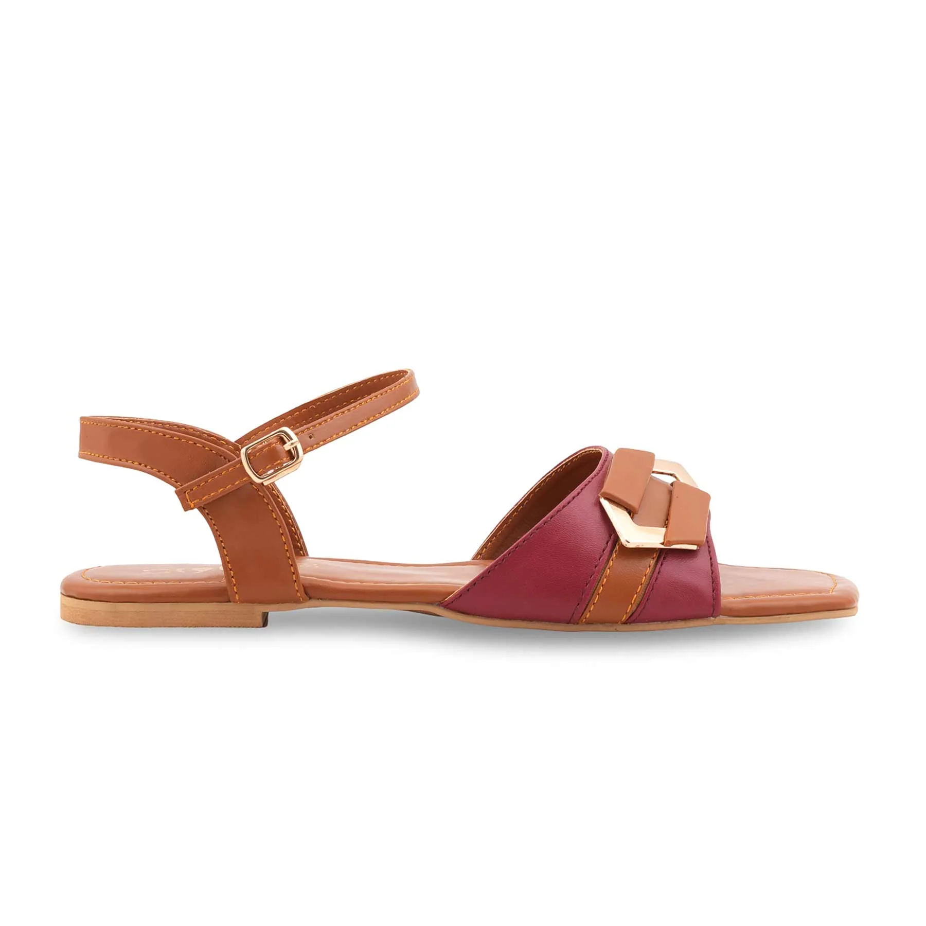 Mustard Formal Sandal For Women FR5495 - Image 2