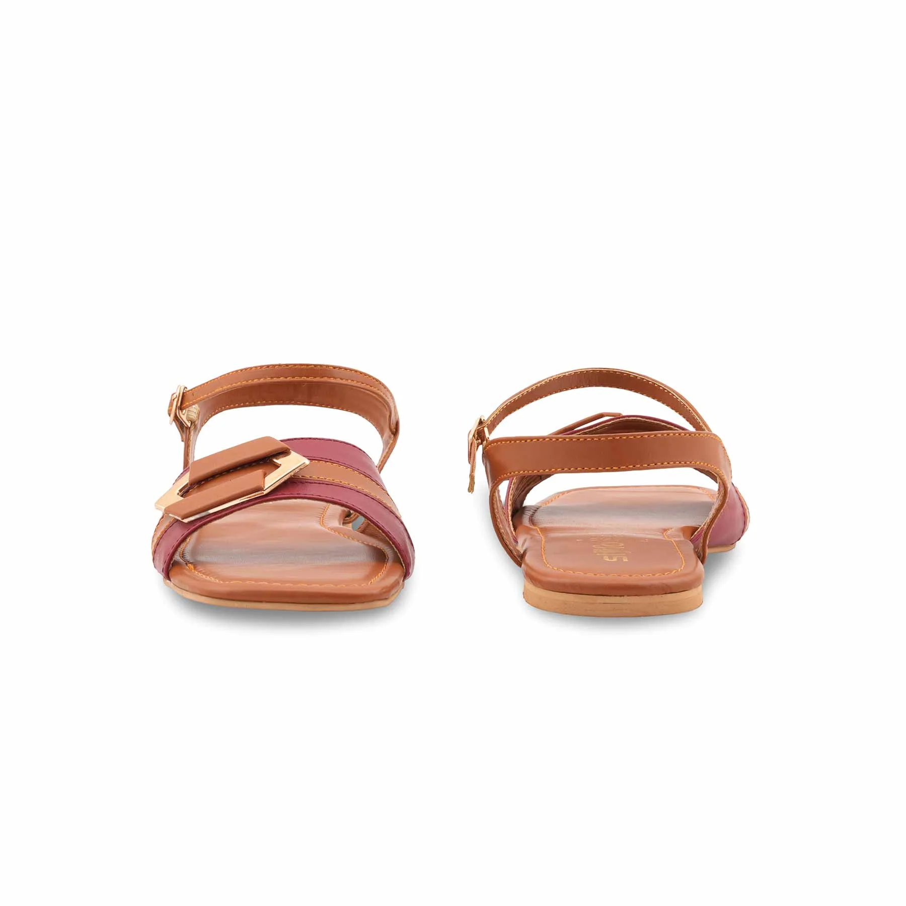 Mustard Formal Sandal For Women FR5495 - Image 4