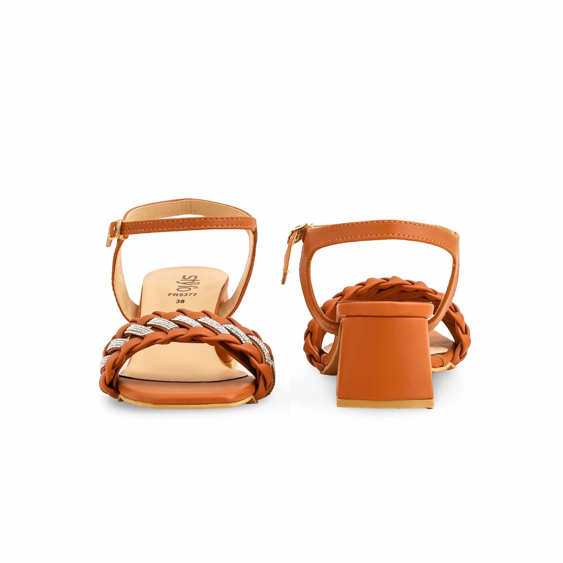 Mustard Formal Sandal FR5377 - Image 4
