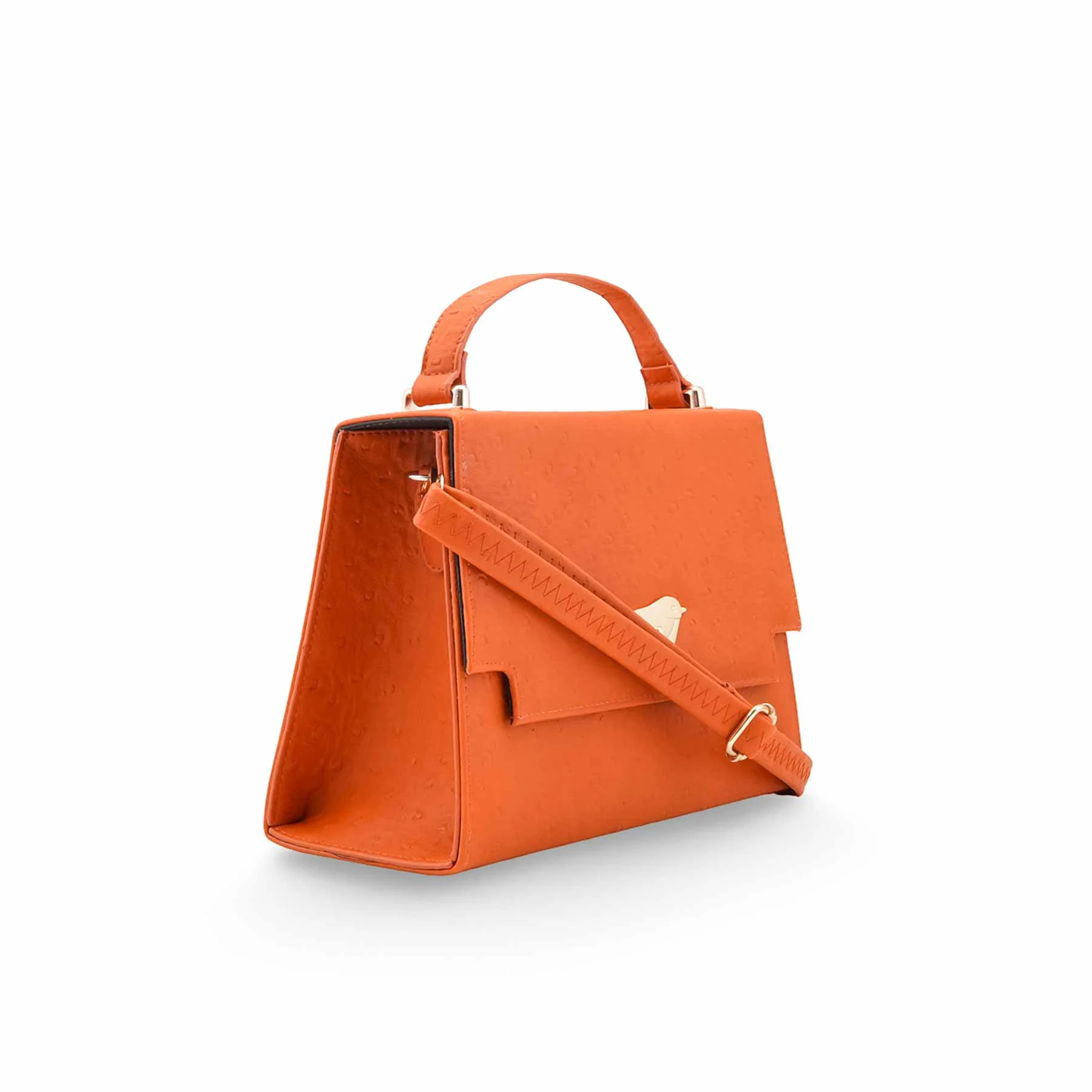 Mustard Formal Shoulder Bag For Ladies P55887 - Image 3