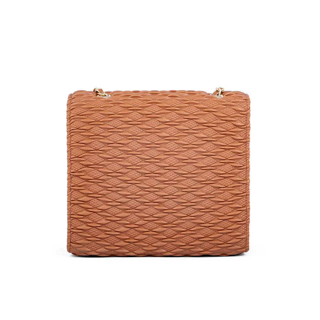 Mustard Formal Shoulder Bag P55621 - Image 3
